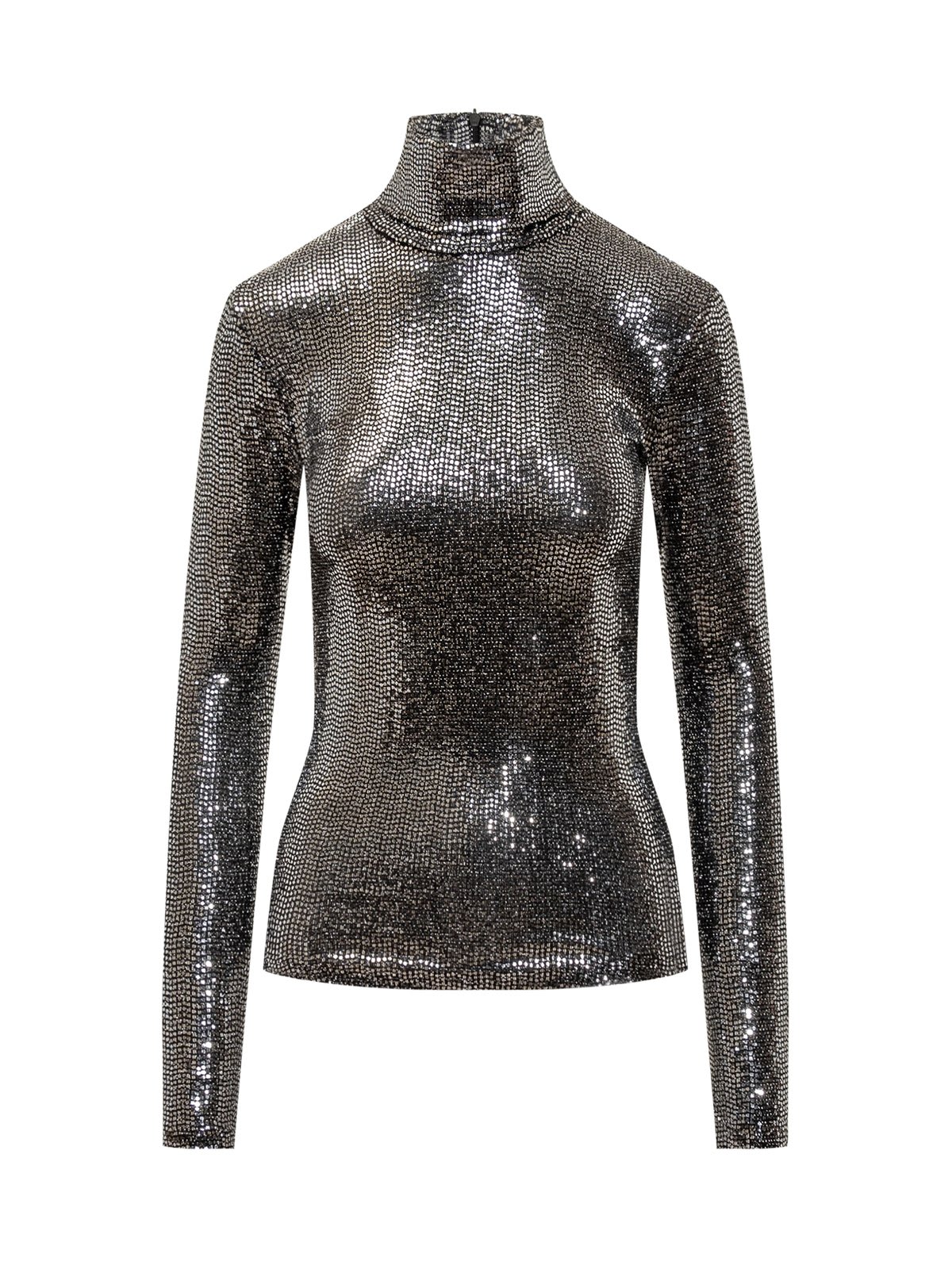 Shop Isabel Marant Joyela Long-sleeved Top In Black