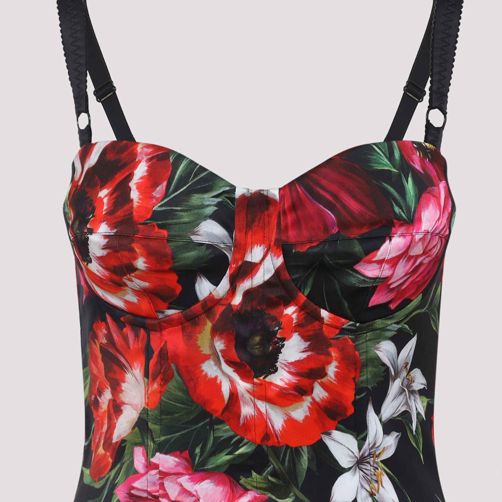 Dolce & Gabbana Floral Print Dress In Multi