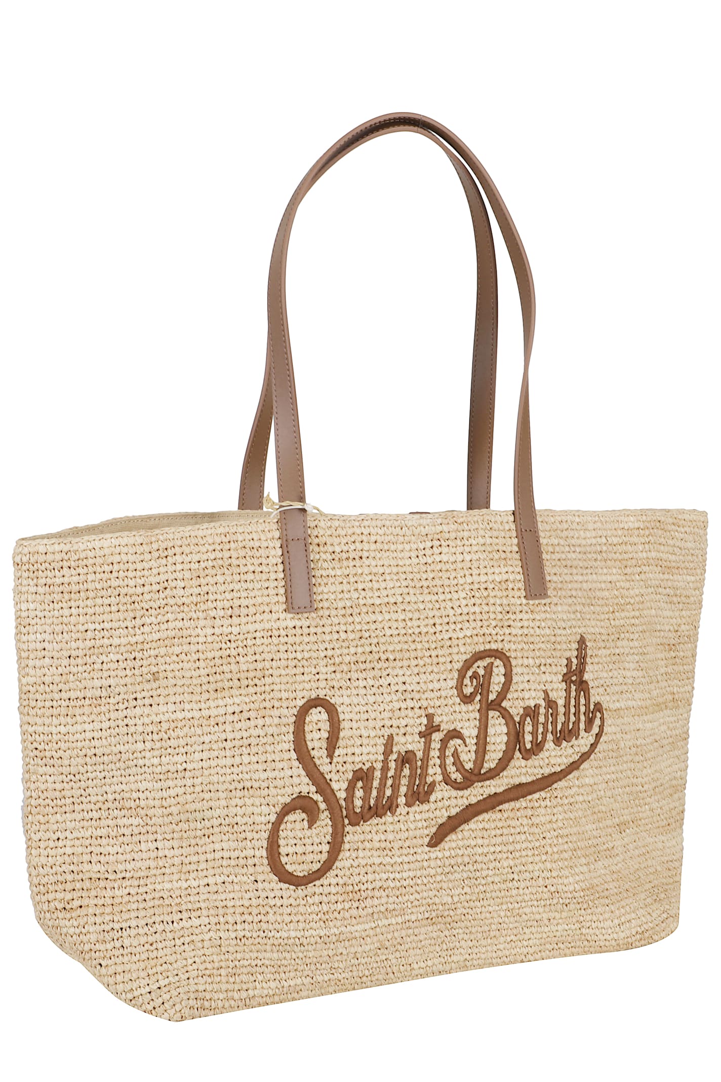 MC2 SAINT BARTH SHOULDER BAG IN RAFFIA