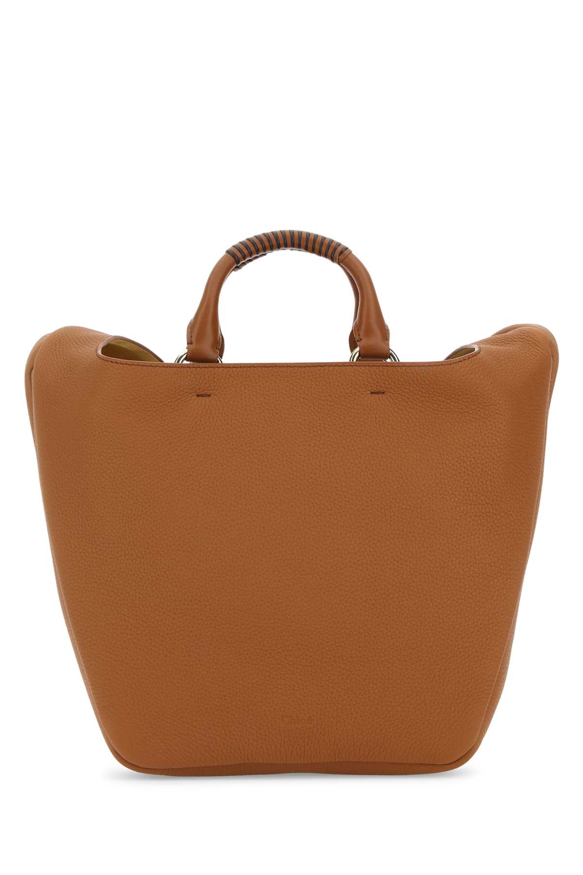 Chloé Caramel Leather Medium Deia Handbag