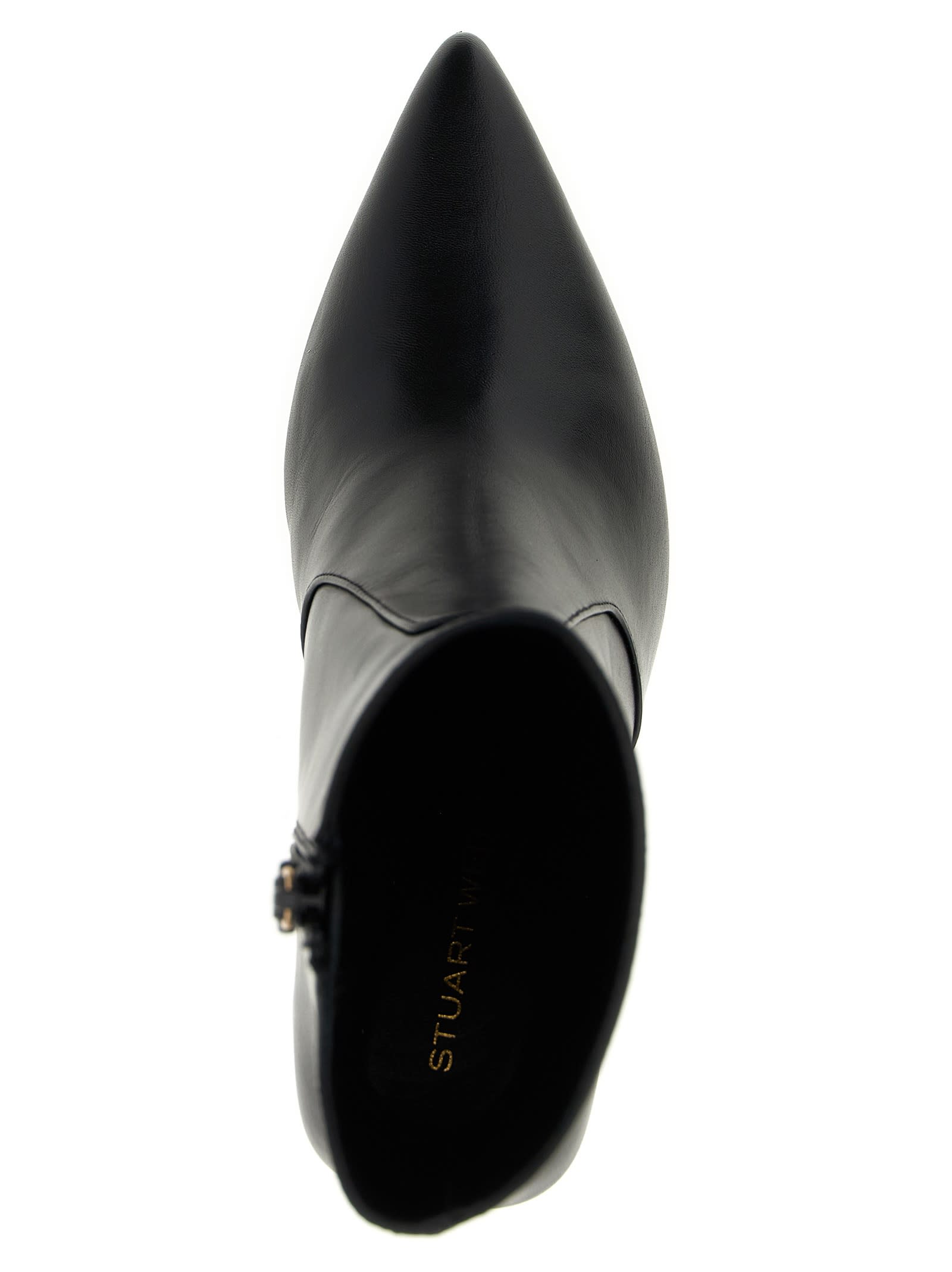 Stuart Weitzman Vinnie Ankle Boots In Black