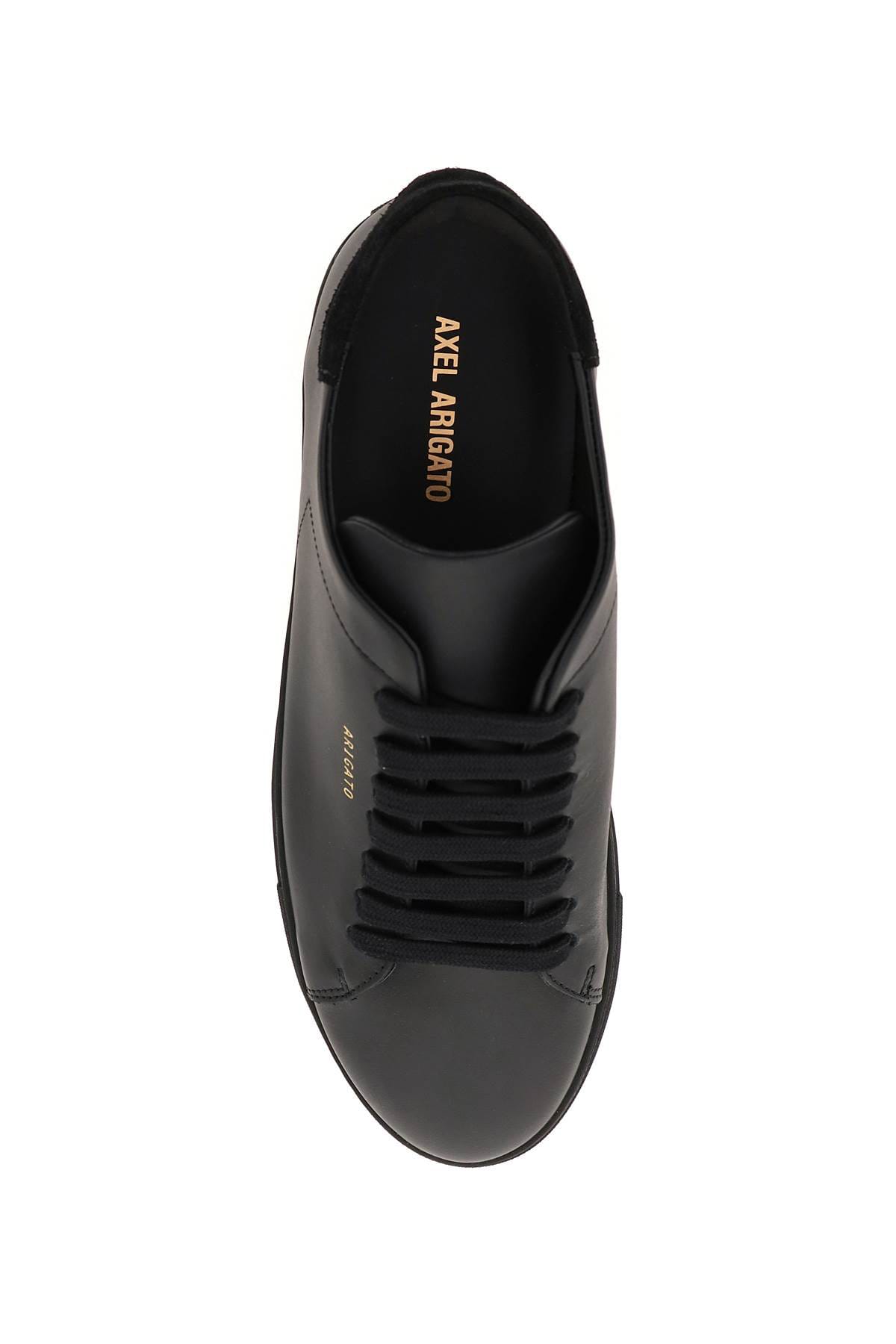 Shop Axel Arigato Clean 90 Leather Sneakers In Nero