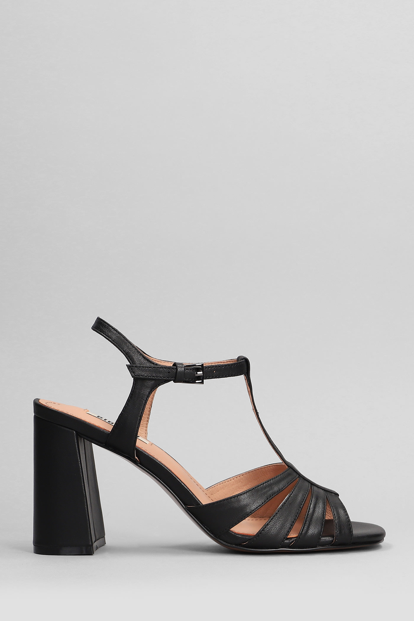 Shop Bibi Lou Azalea Sandals In Black Leather