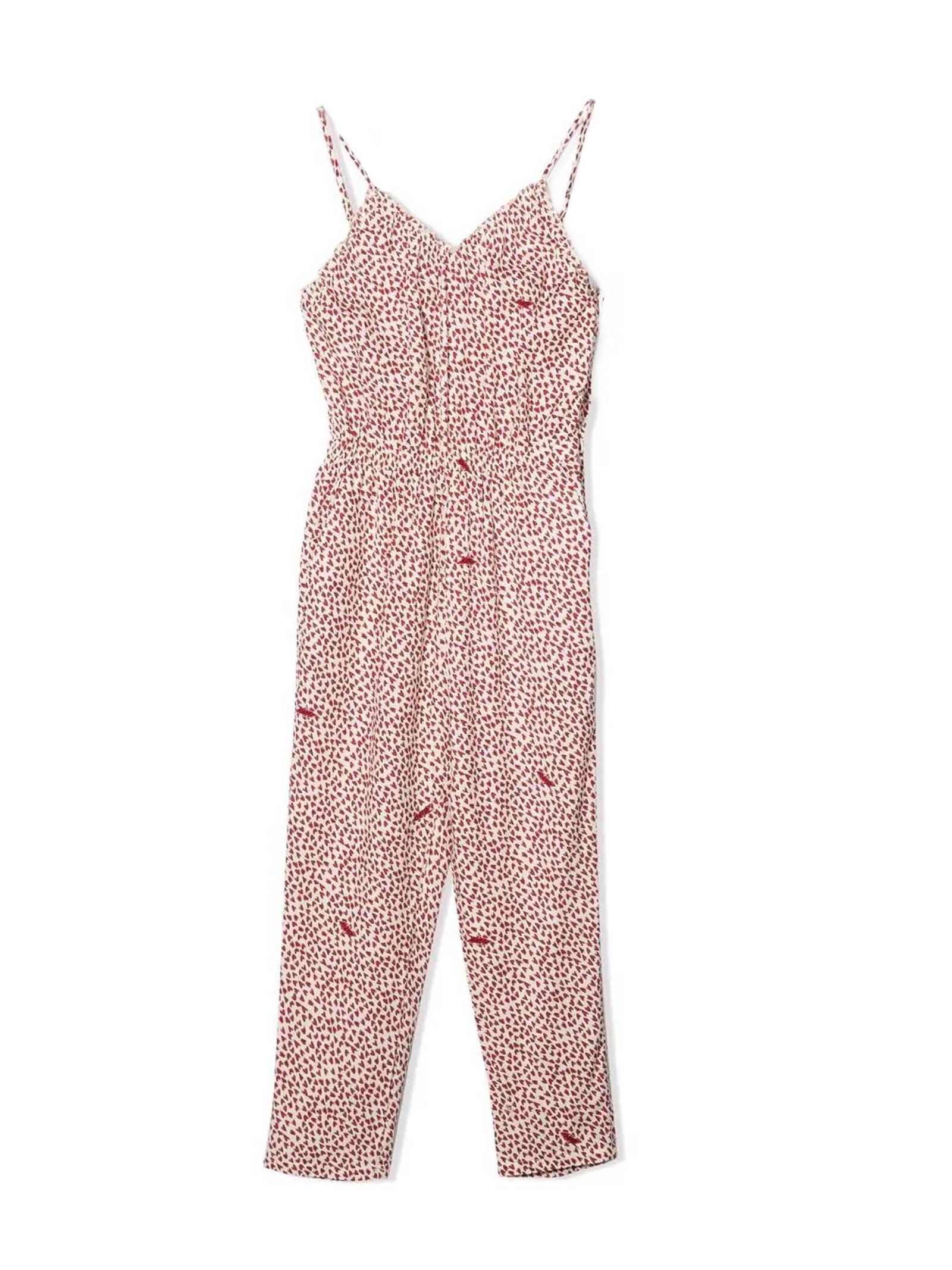 Zadig & Voltaire Red Jumsuit With Print