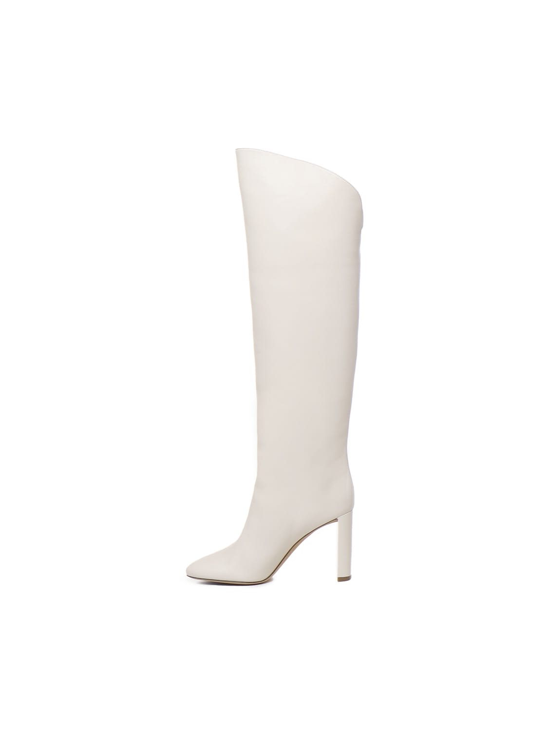 Shop Maison Skorpios Adriana Boots In White