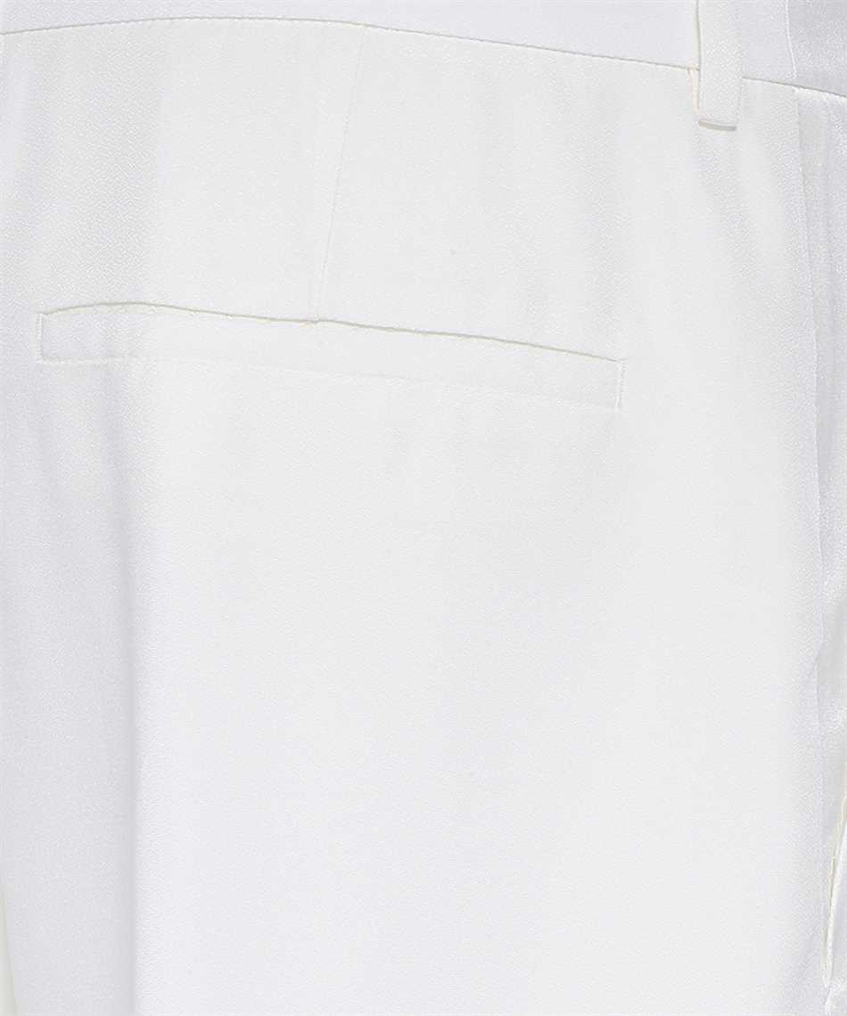 Shop Burberry Straight-leg Trousers In White