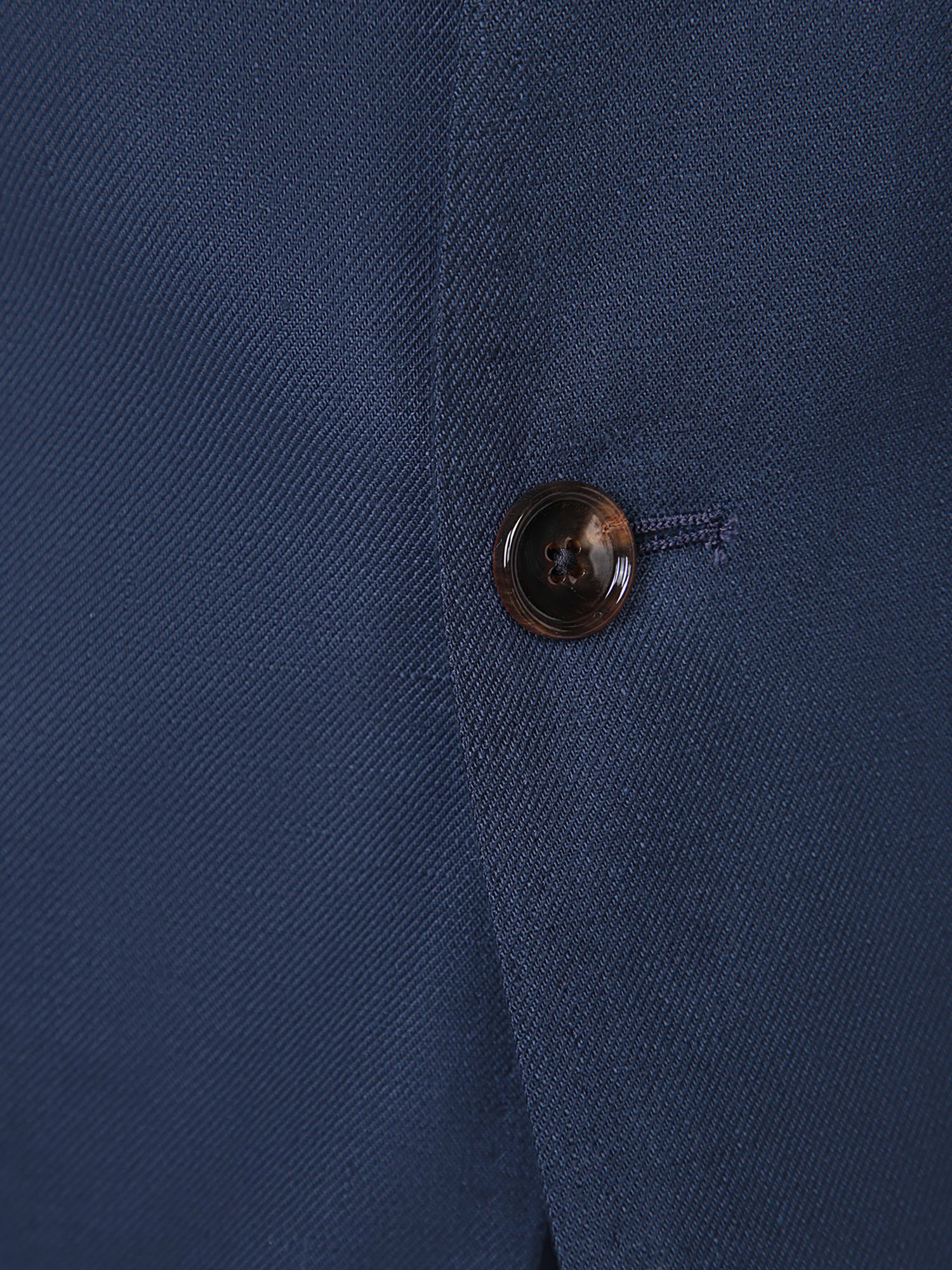 Tagliatore Single-breasted Linen Blazer In Blue
