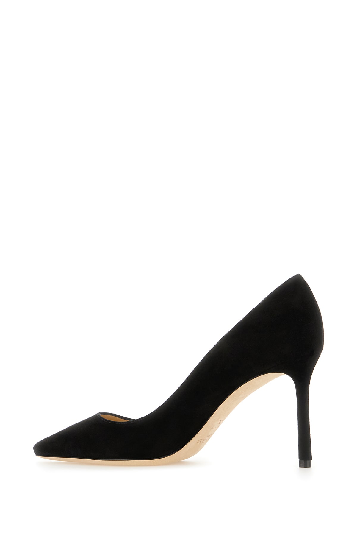 Shop Jimmy Choo Black Suede Romy Pumps