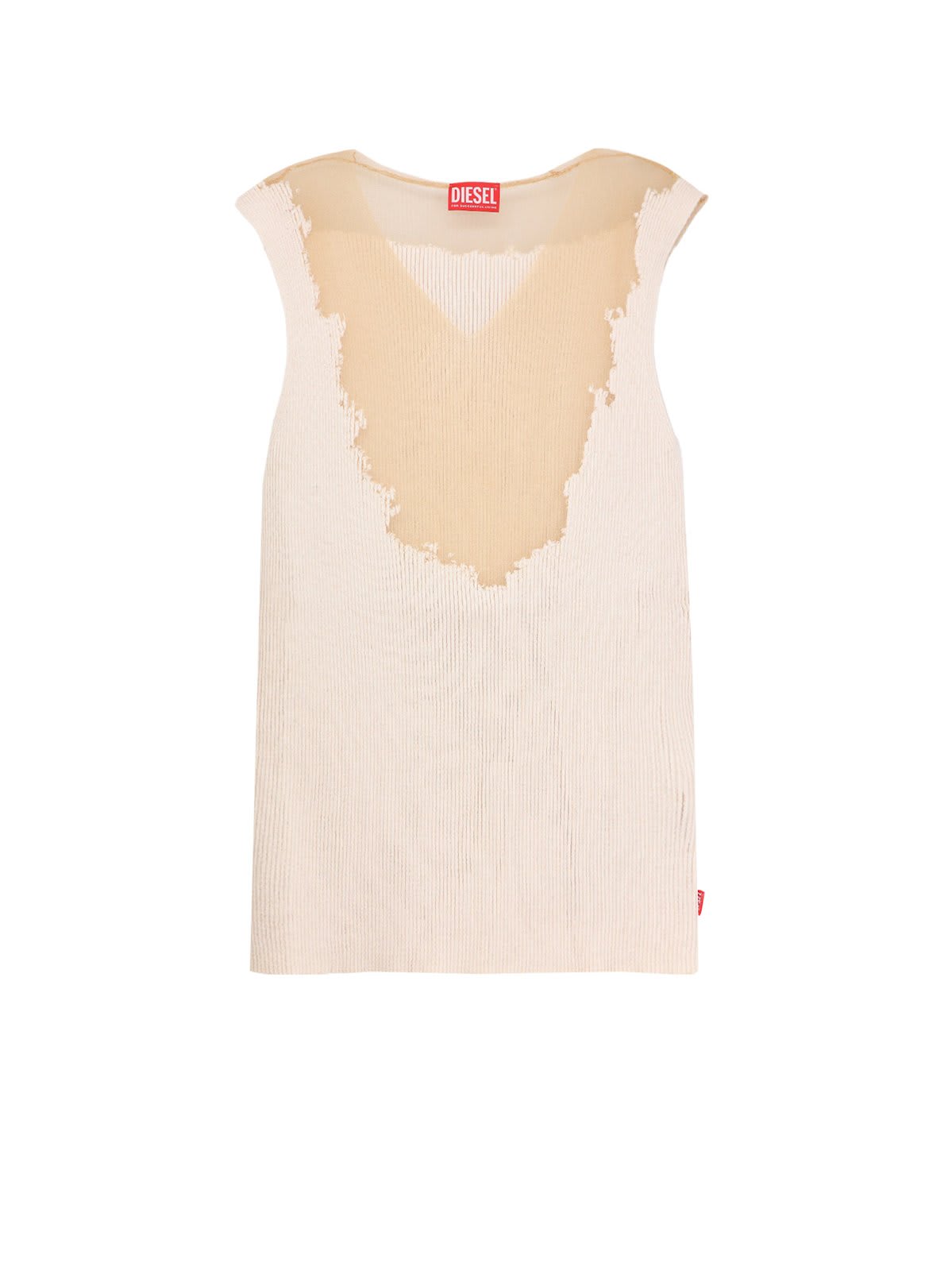 Shop Diesel K-orazio Distressed Top In White