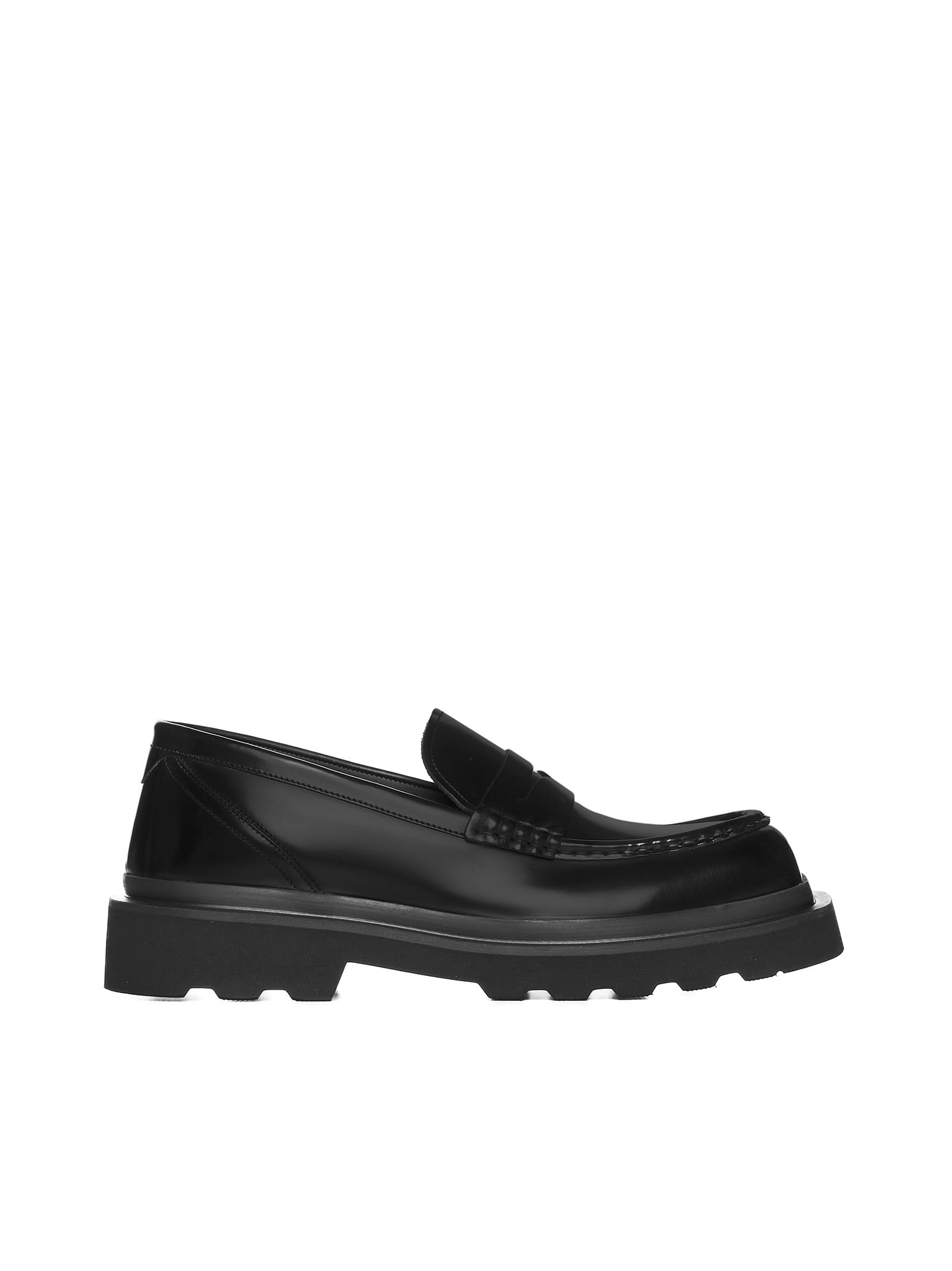 Shop Dolce & Gabbana Loafers In Nero