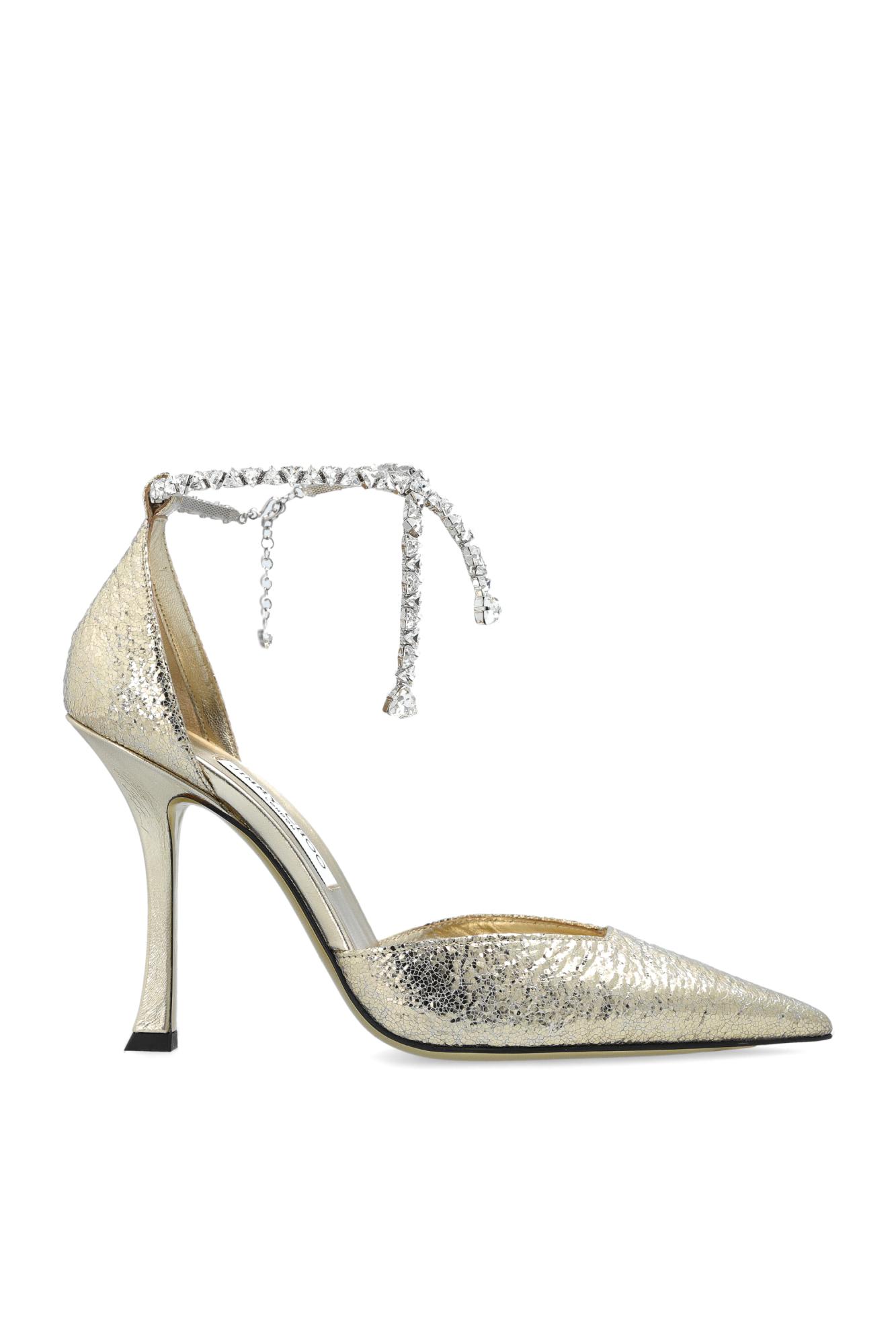 Jimmy Choo High Heels Stevie In Gold