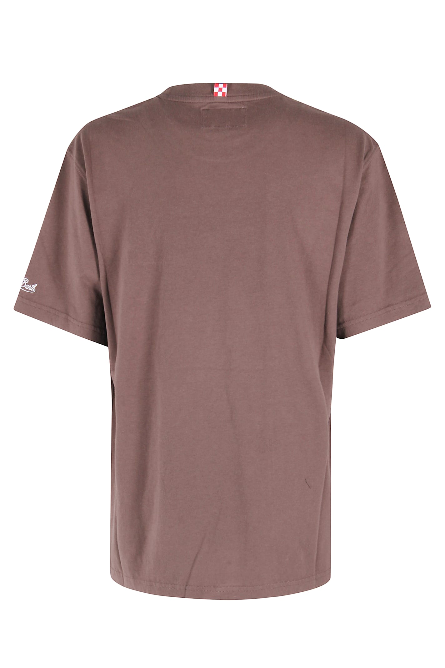 Mc2 Saint Barth Classic St Barth T Shirt In Brown