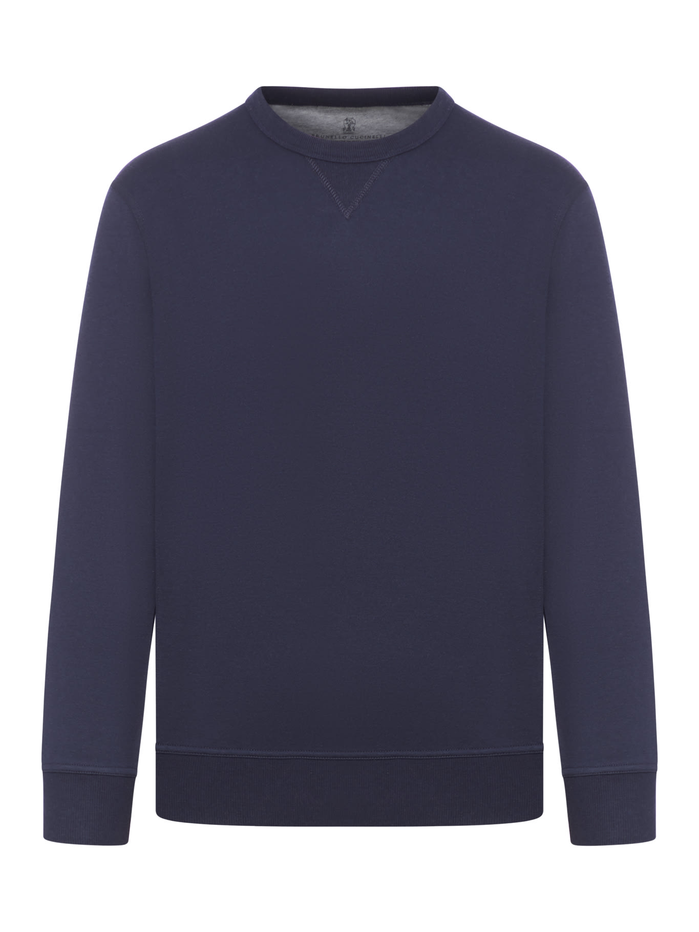 Shop Brunello Cucinelli Sweatshirt In Cobalt