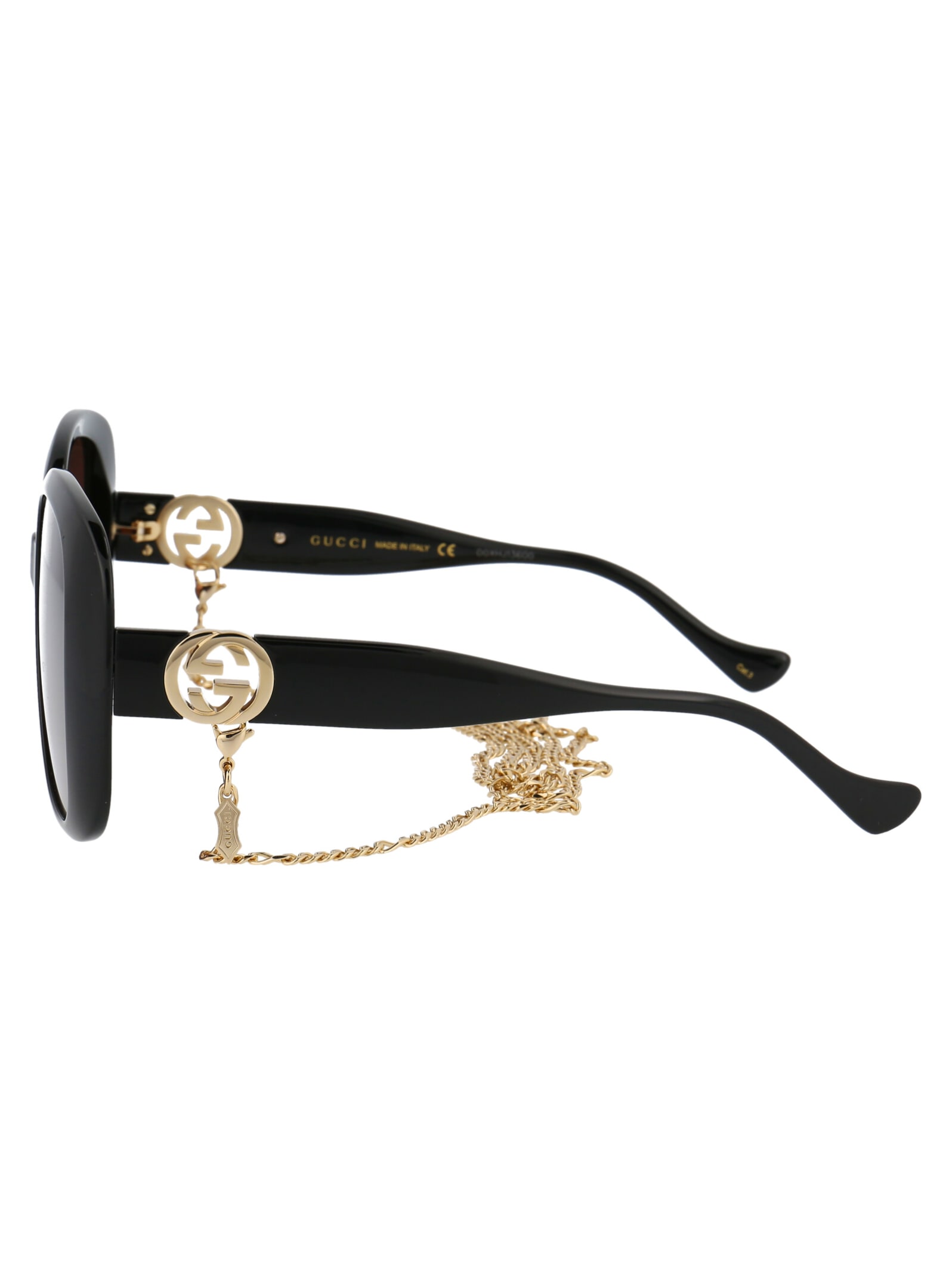 Shop Gucci Gg1029sa Sunglasses In 005 Black Black Brown