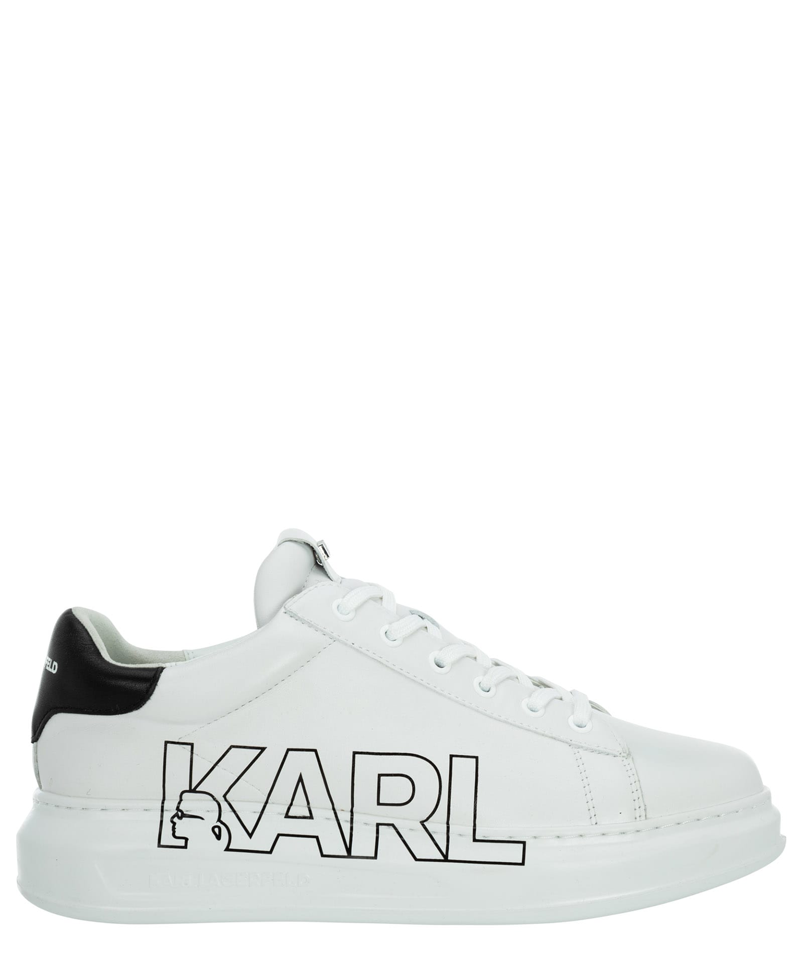Karl Lagerfeld Kapri Leather Sneakers