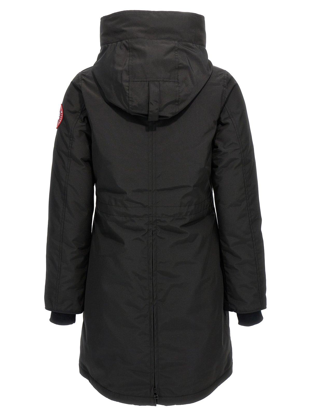 Shop Canada Goose Rossclair Down Parka In Black