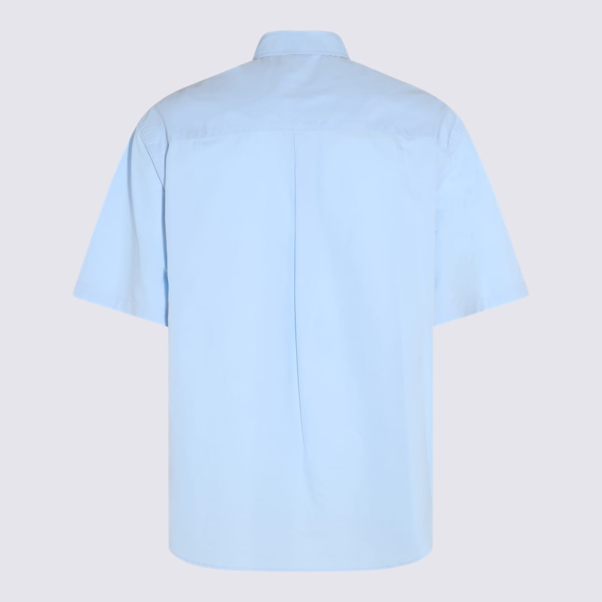 Shop Undercover Light Blue Cotton Shirt