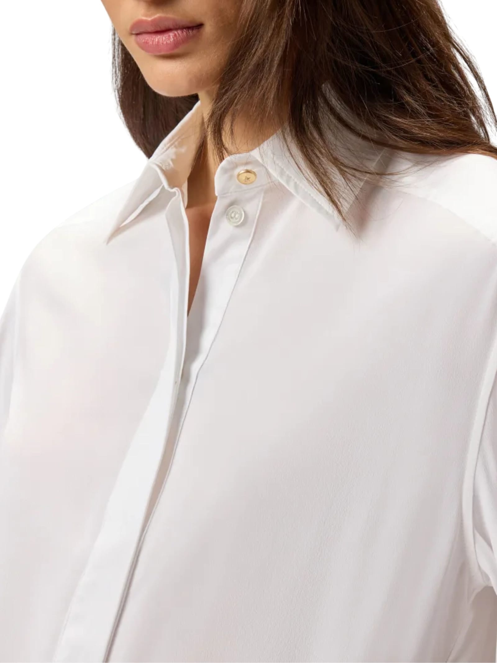 Pinko Shirts Light And Natural In White