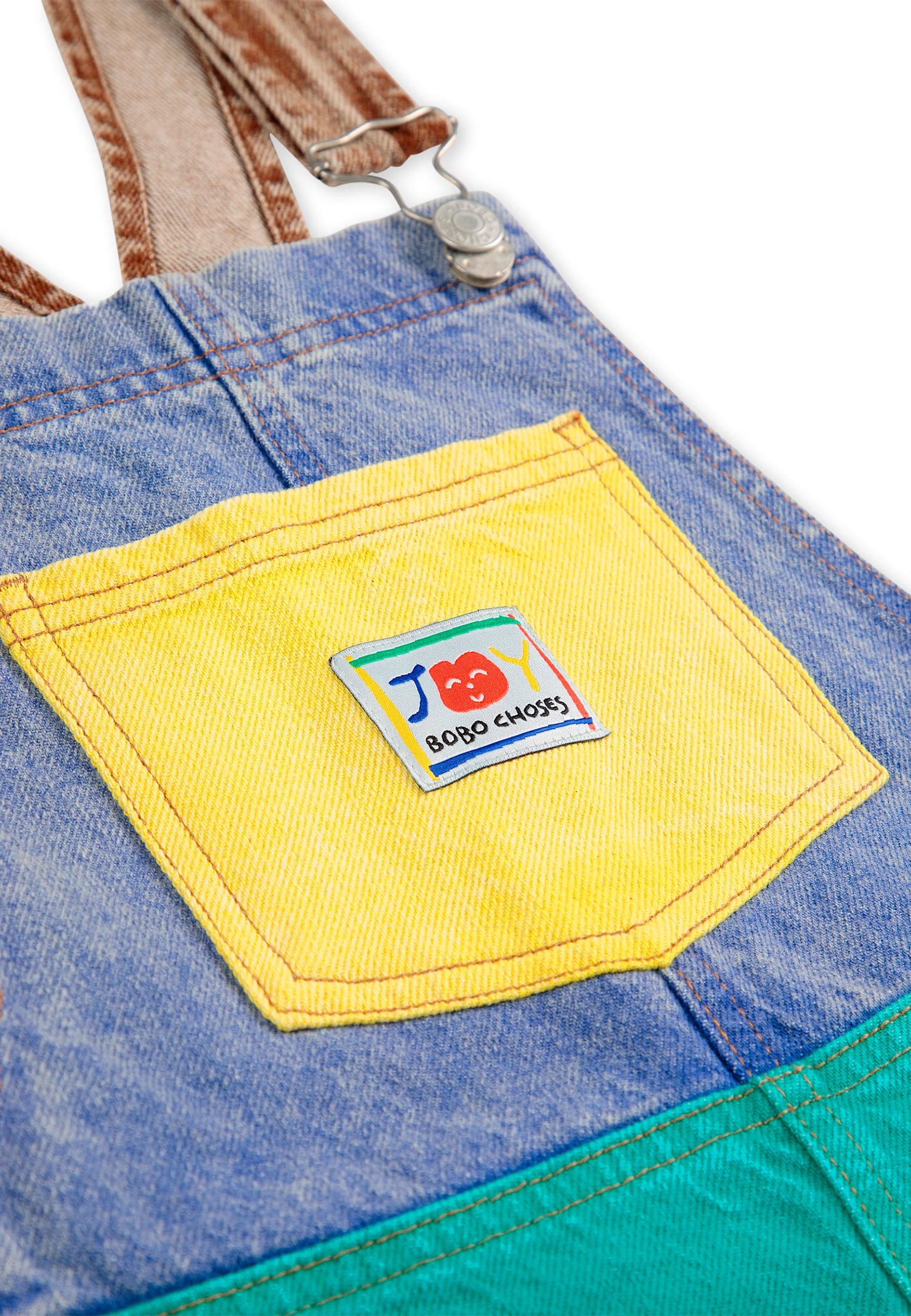 Bobo Choses Multicolor Dungarees For Kids In Multicolor