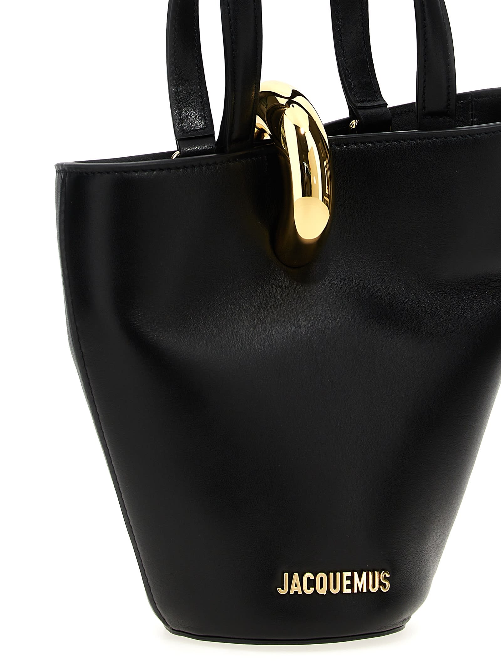 Jacquemus Le Petit Bambola Mini Handbag In Black