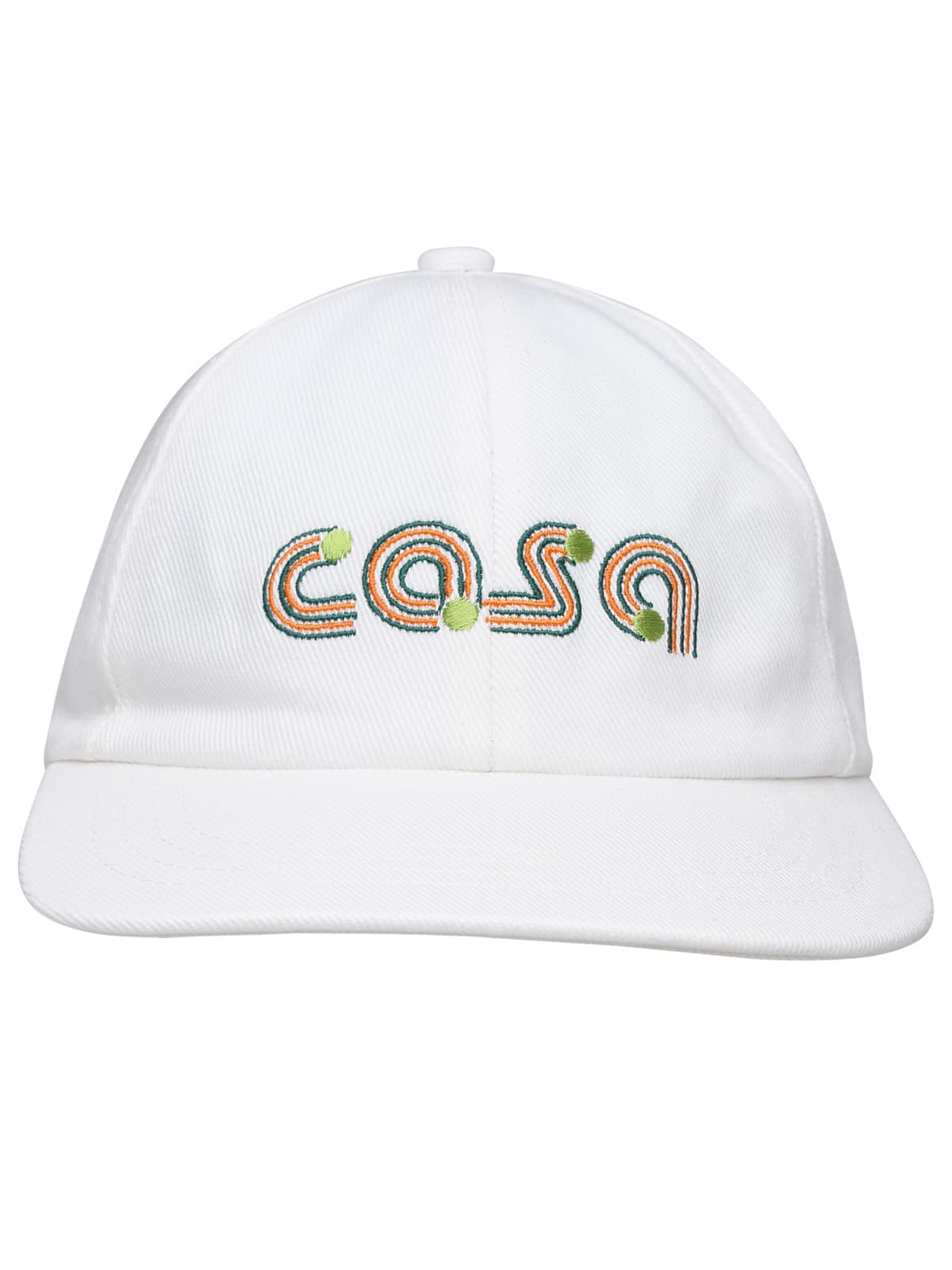 CASABLANCA WHITE COTTON CAP