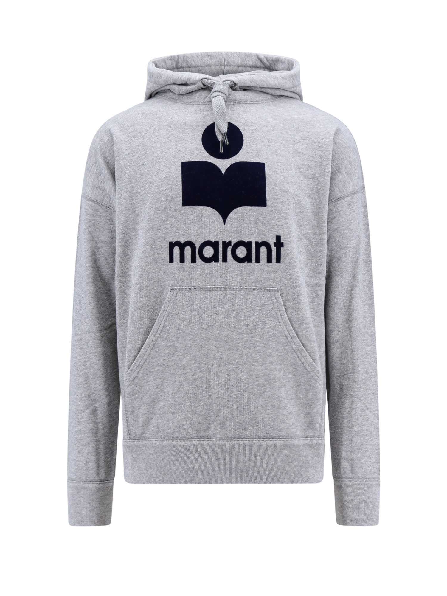 Shop Isabel Marant Miley Sweatshirt In Grey/midnight