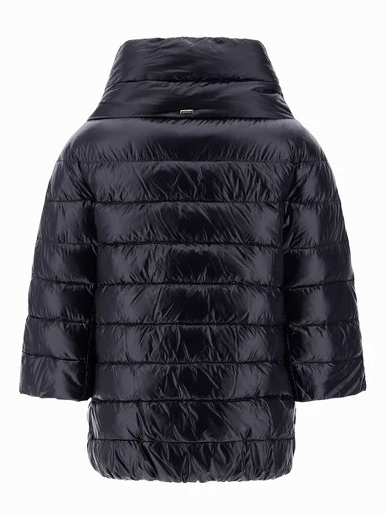 Shop Herno Black Aminta Jacket