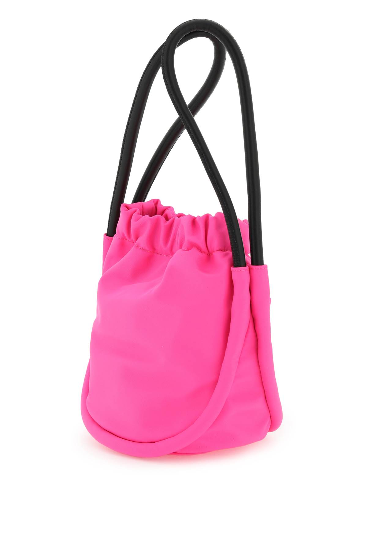 Shop Ganni Knotmini Bag In Pink