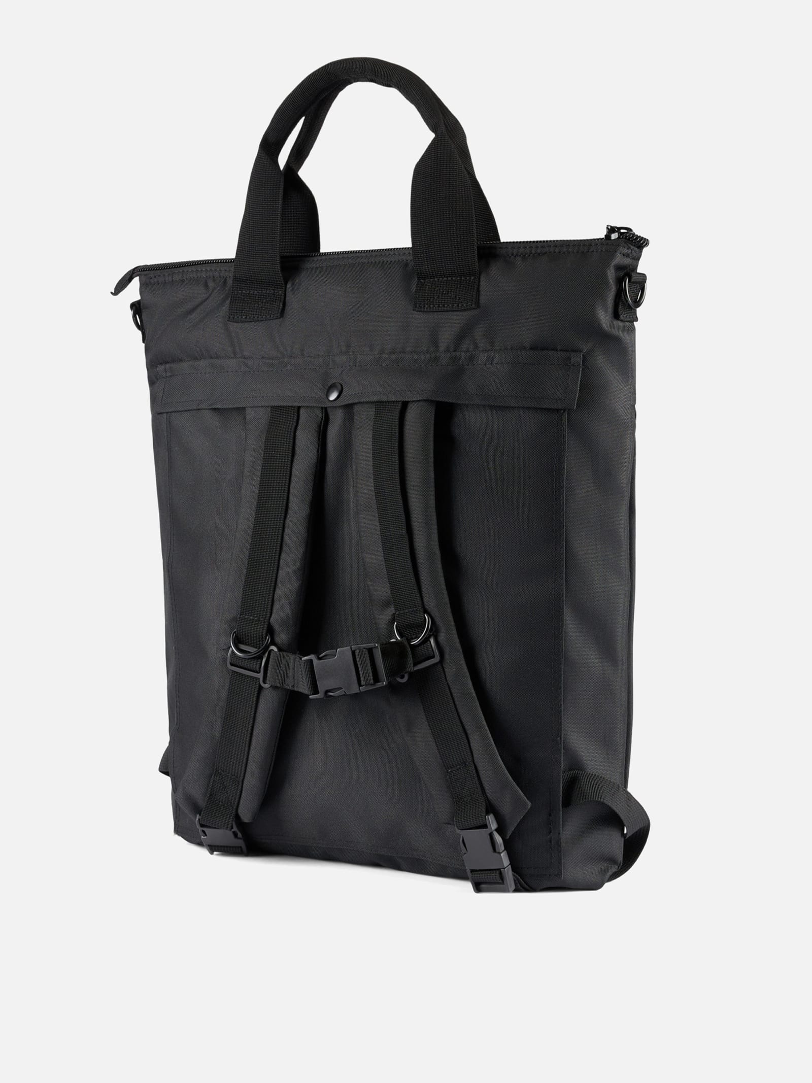 MC2 SAINT BARTH CANVAS BLACK BACKPACK 