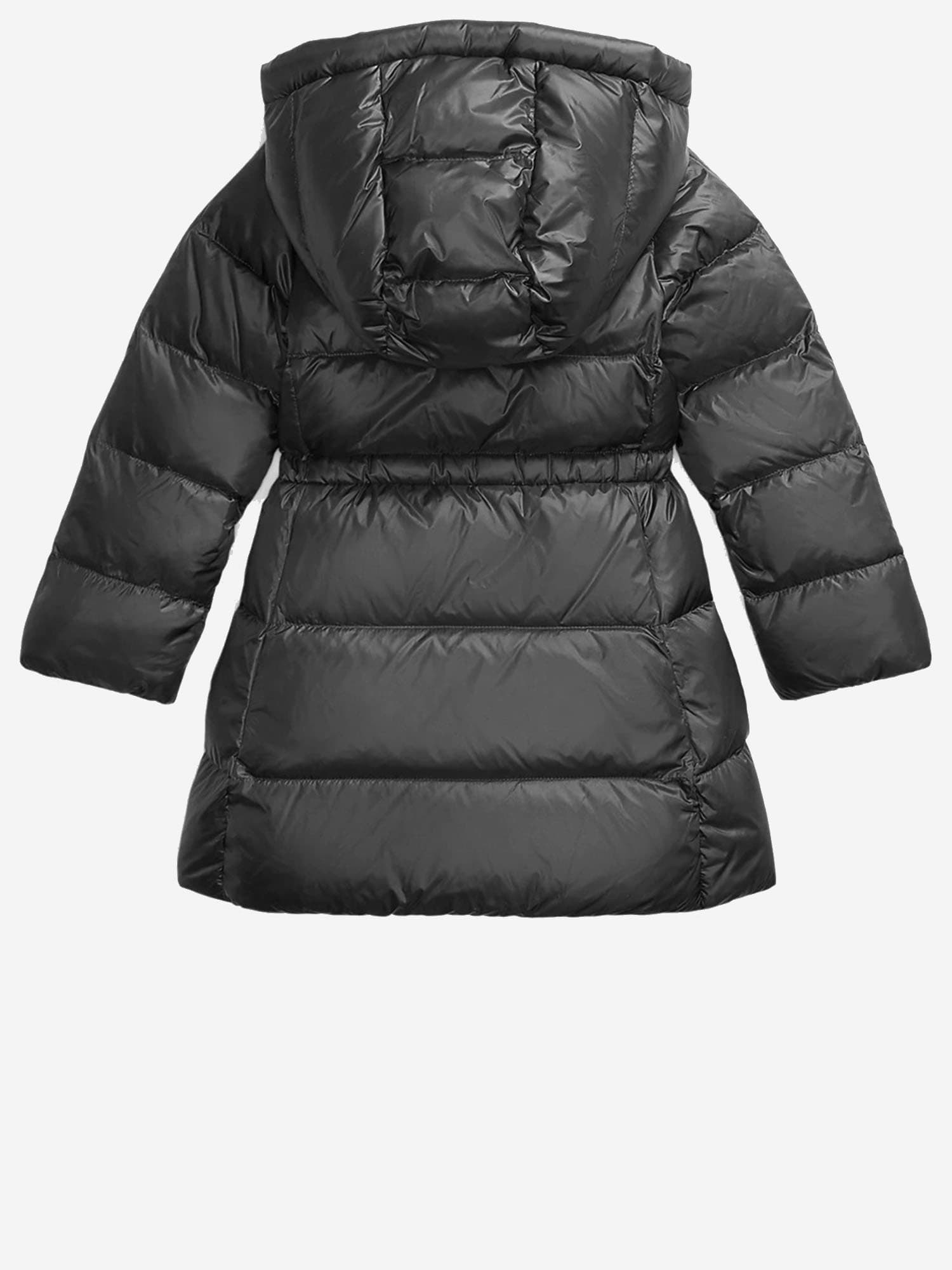 Polo Ralph Lauren Nylon Padded Down Jacket In Black