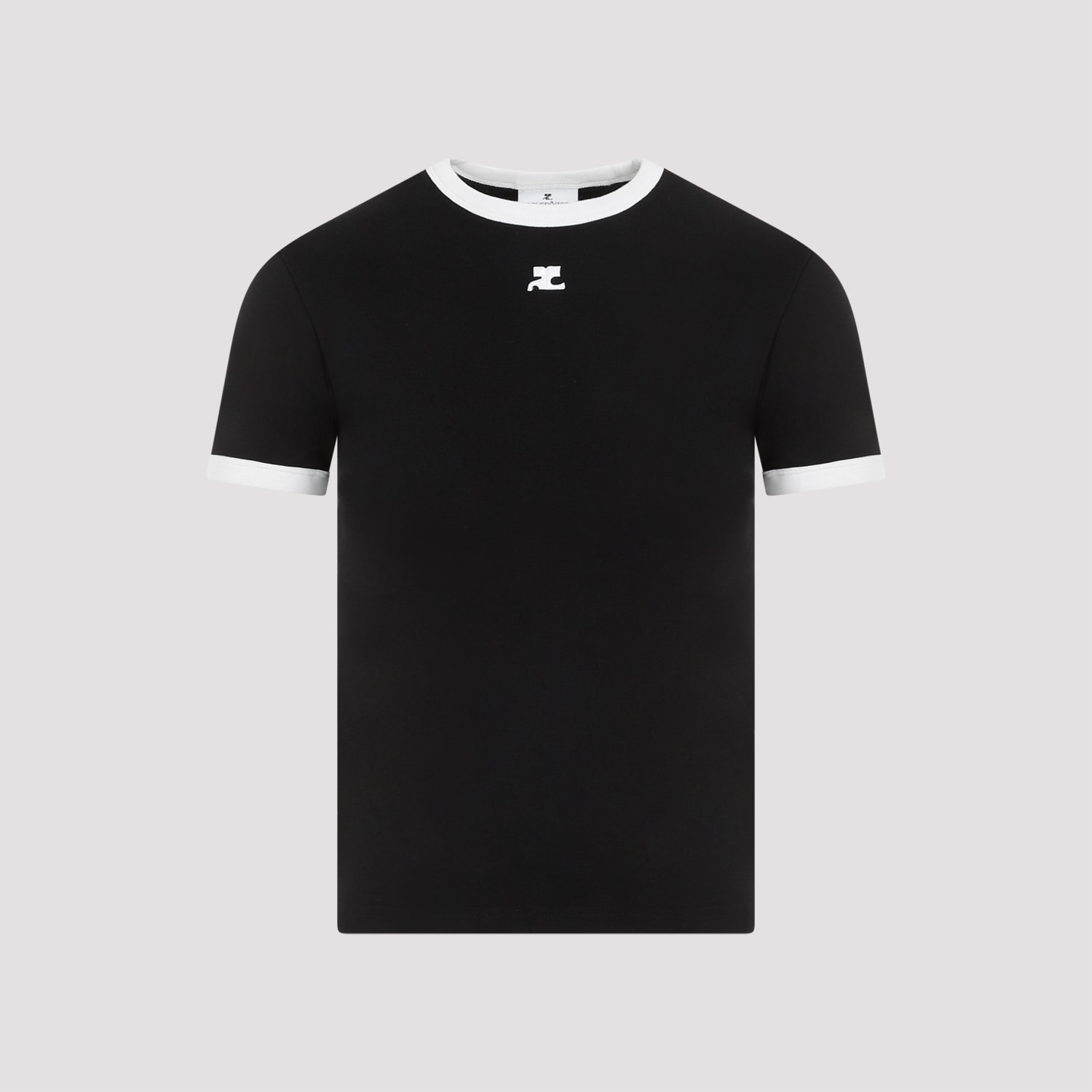 Bumpy Contrast T-shirt Reedition - Courrèges - Modalova