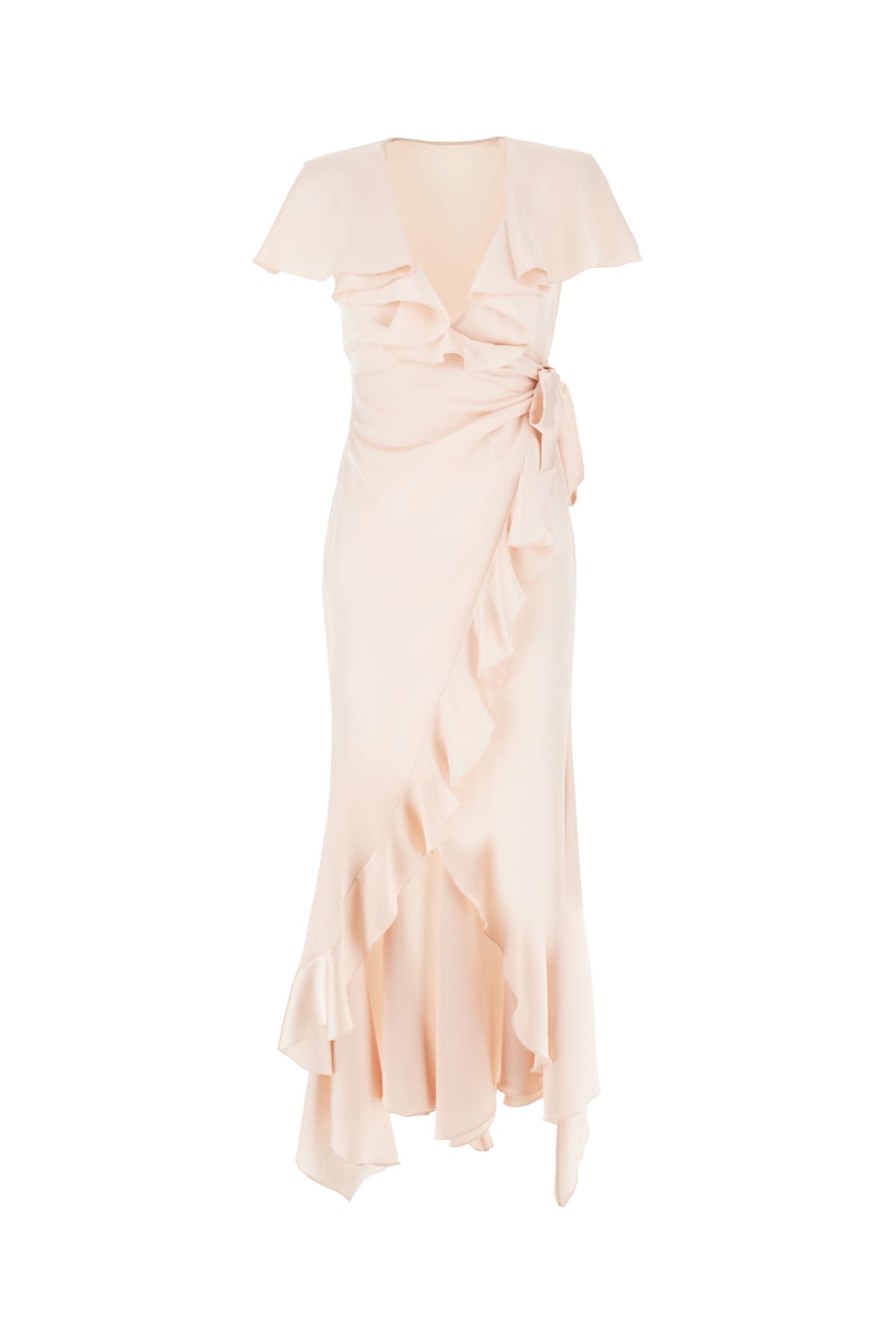 Philosophy Di Lorenzo Serafini Pastel Pink Polyester Dress In Rosa