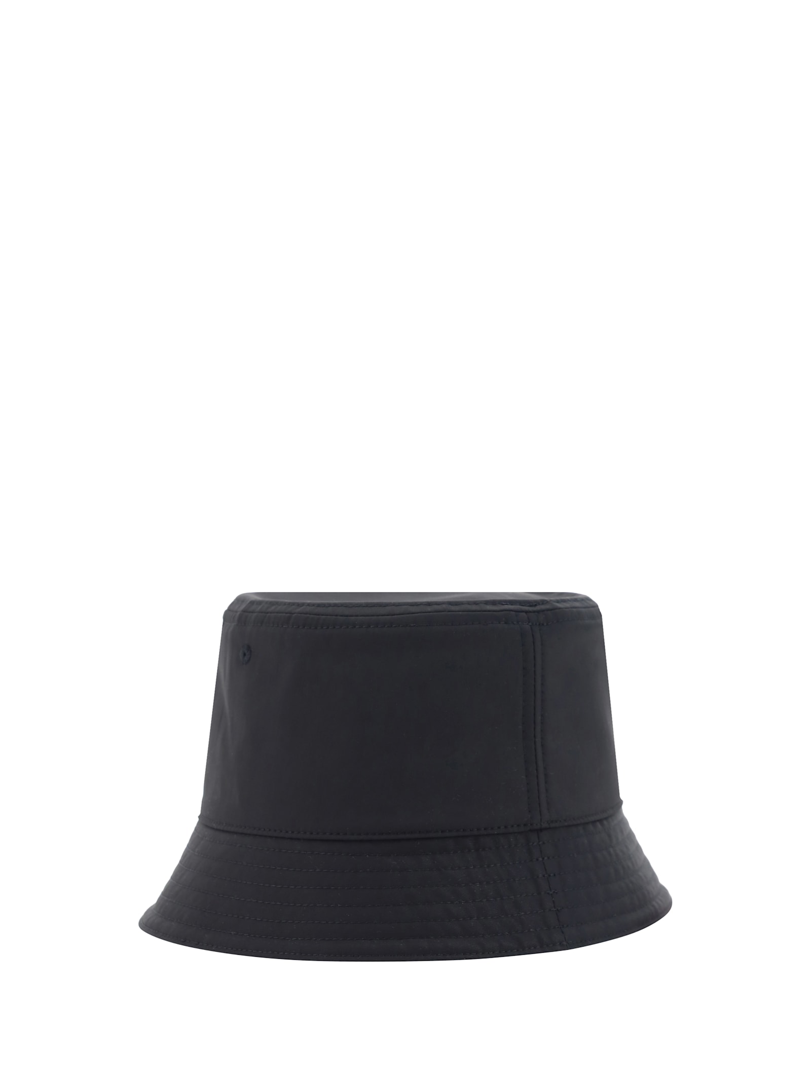 Shop Valentino Bucket Hat In Nero/rutenio