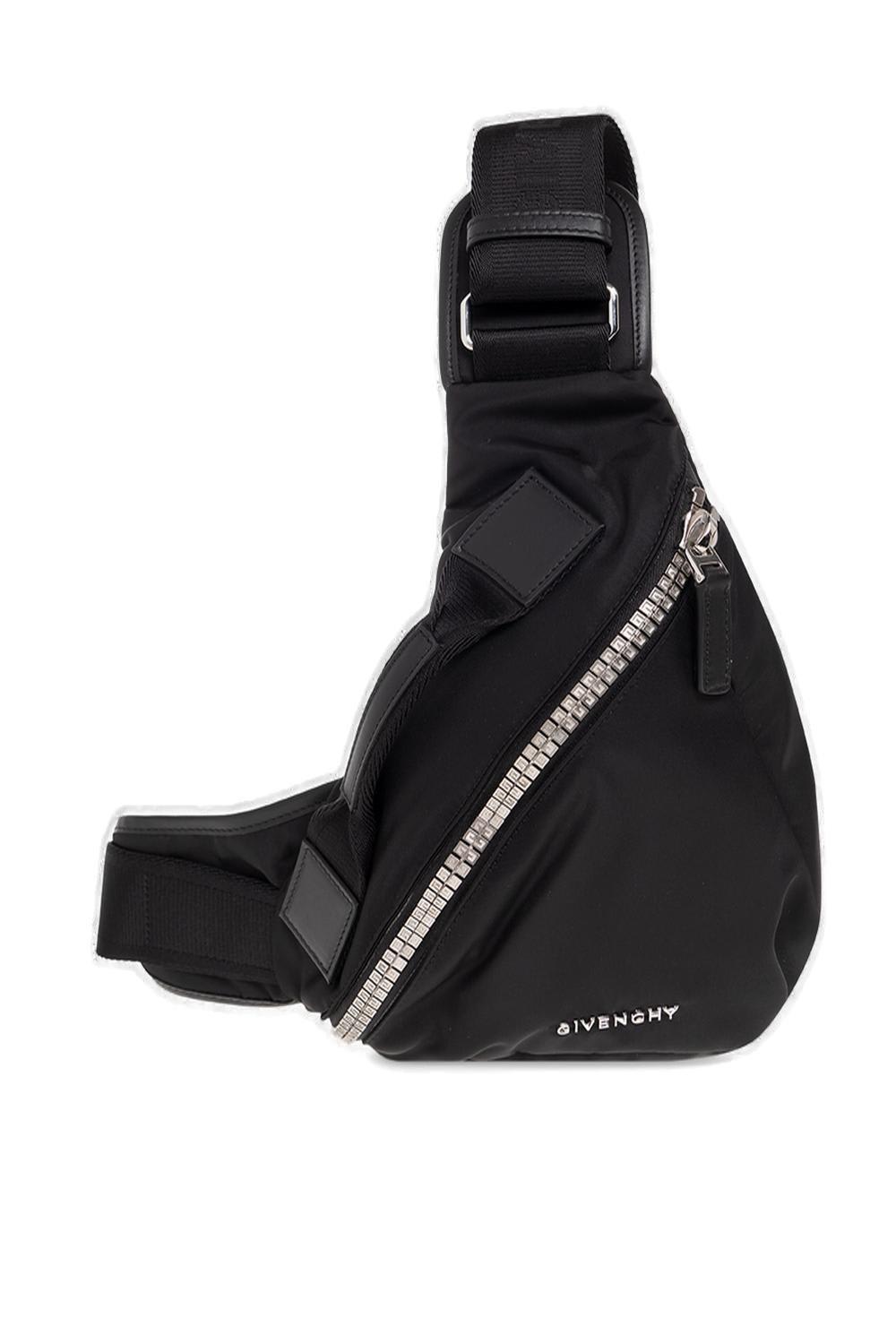 Givenchy Small G-zip Triangle Shoulder Bag