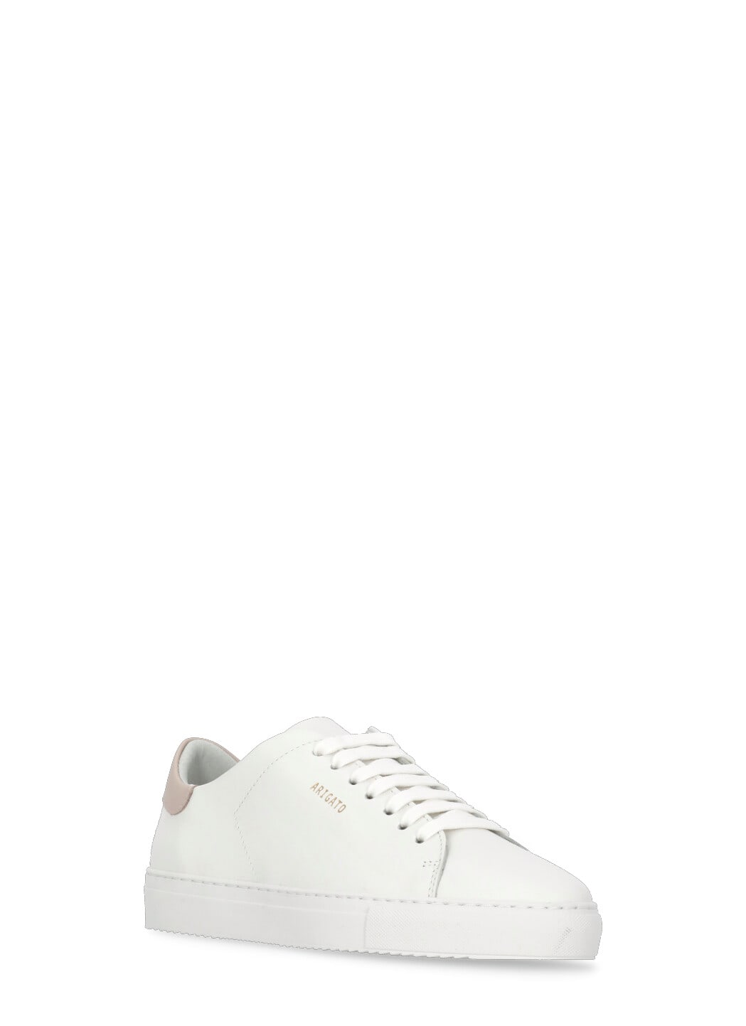 Axel Arigato Clean 90 Sneaker Contrast Heel In White