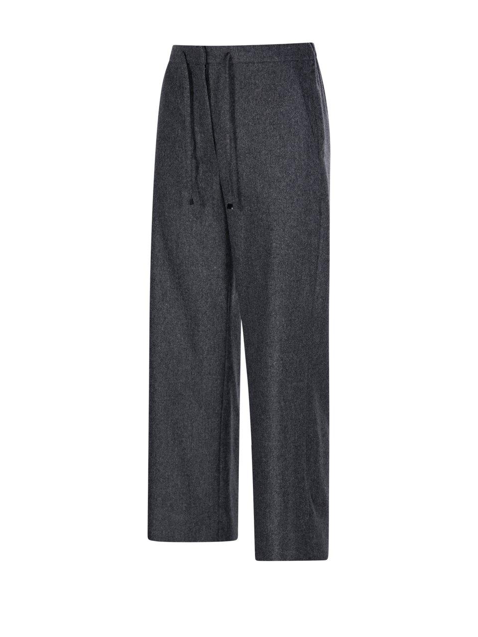 MAX MARA THE CUBE FLORIA DRAWSTRING WIDE LEG PANTS 