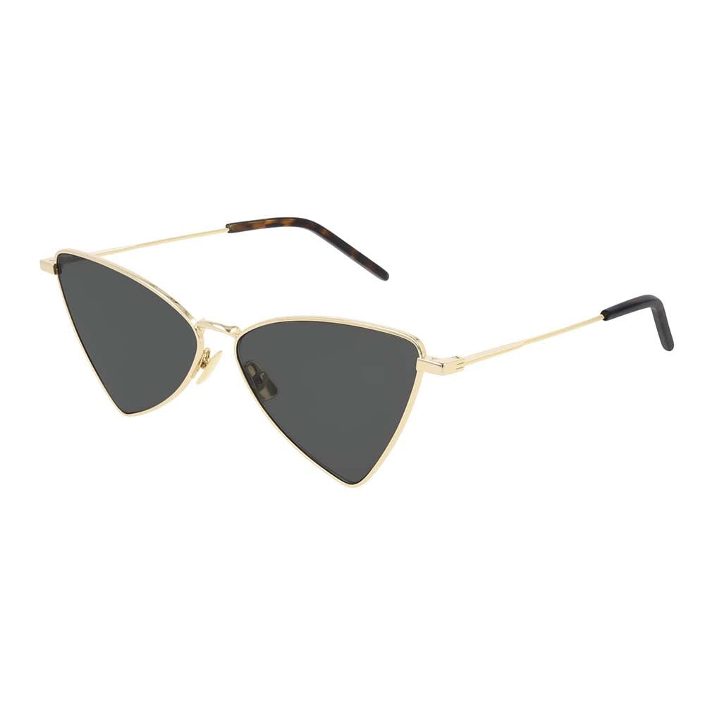 Saint Laurent Sunglasses In Oro/grigio