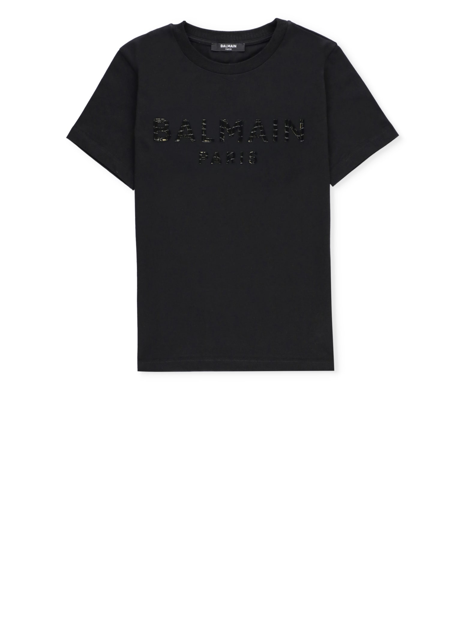 BALMAIN T-SHIRT WITH LOGO 