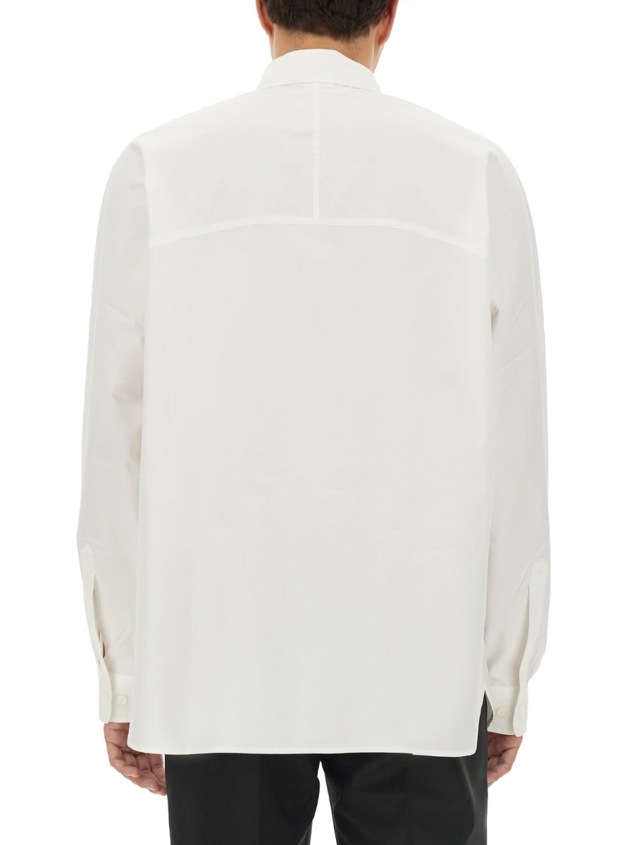 Shop Dries Van Noten Regular Fit Shirt In White