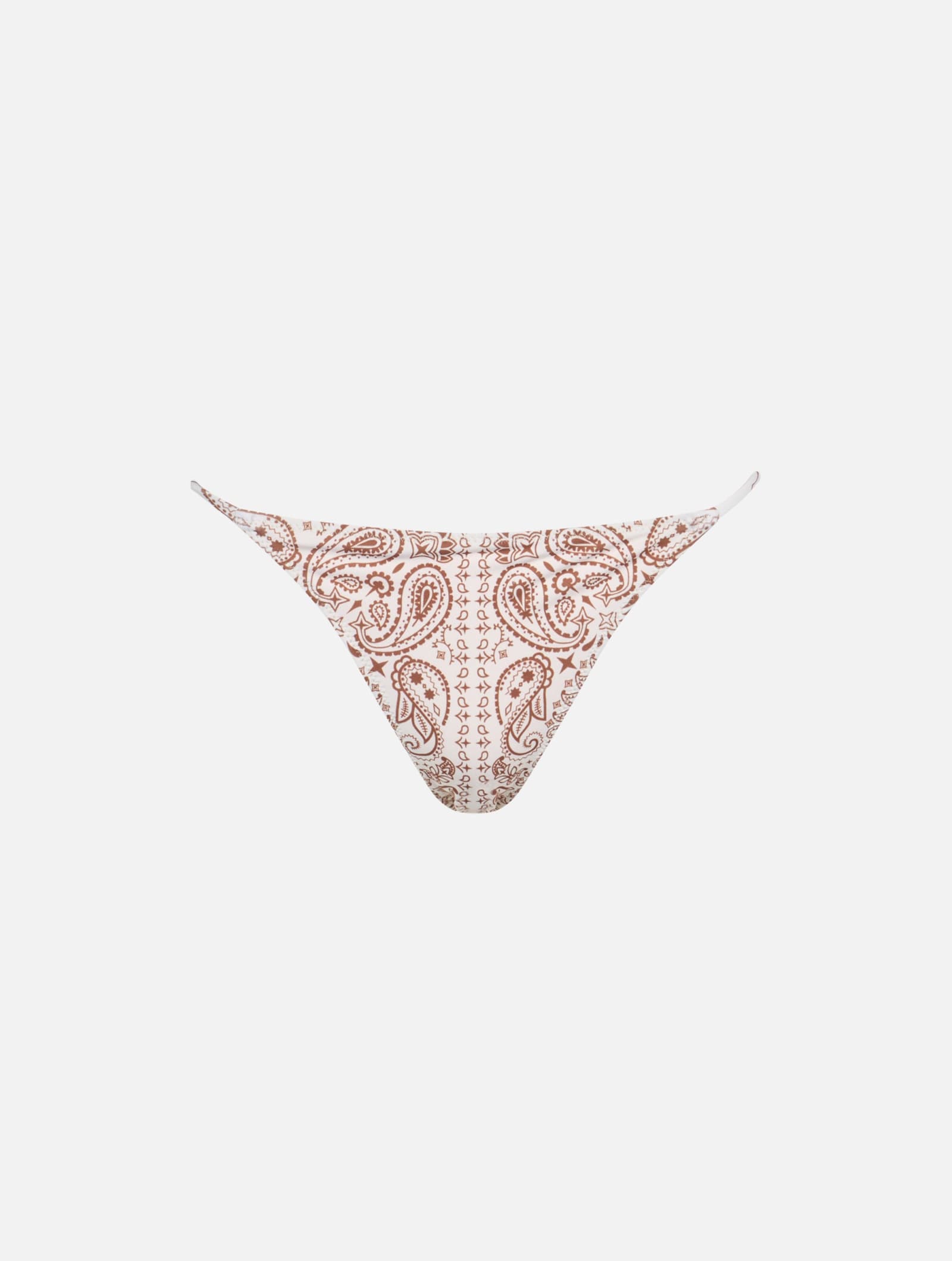 Mc2 Saint Barth Woman Bandanna Cheeky Swim Briefs Jodene In White