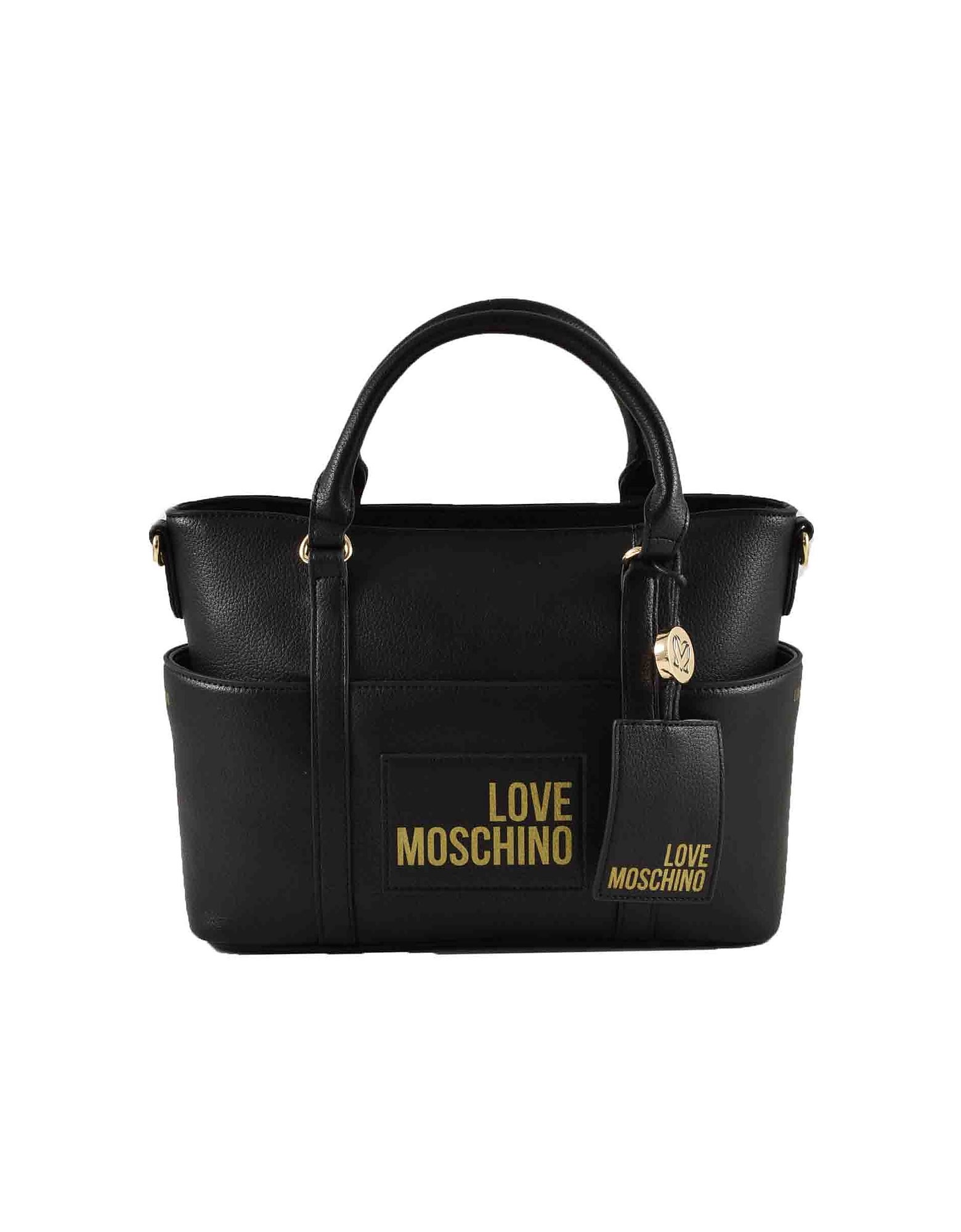 Love Moschino Womens Black Handbag