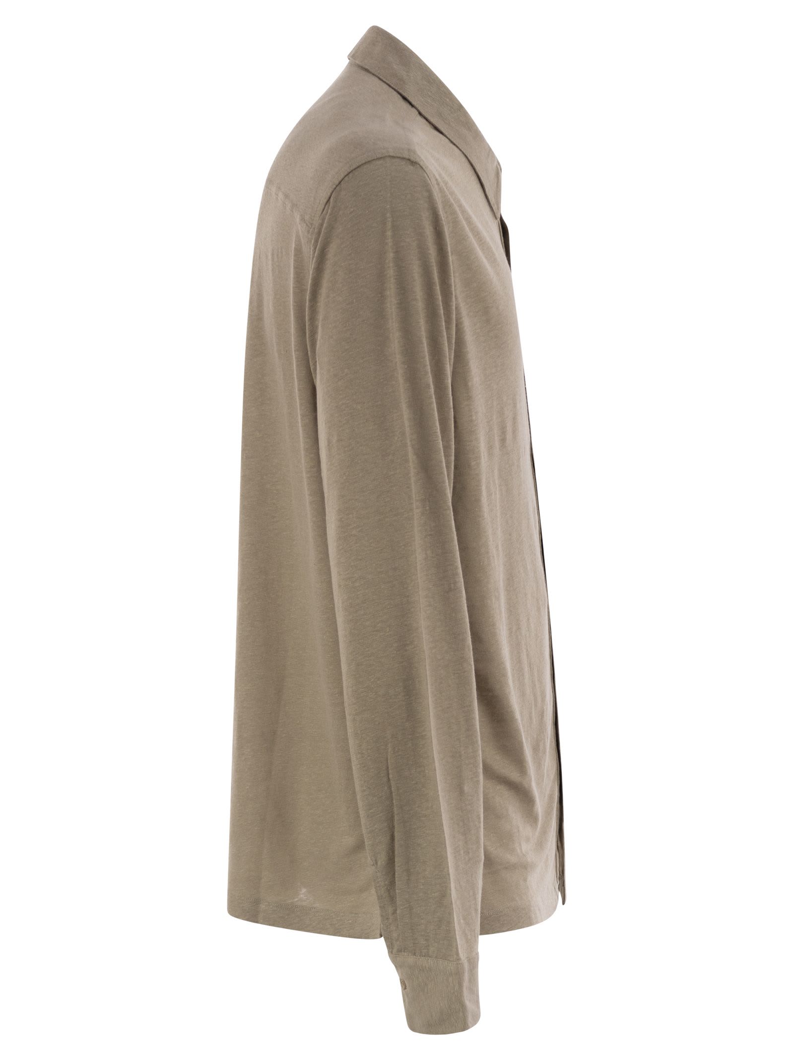 Majestic Linen Long-sleeved Shirt