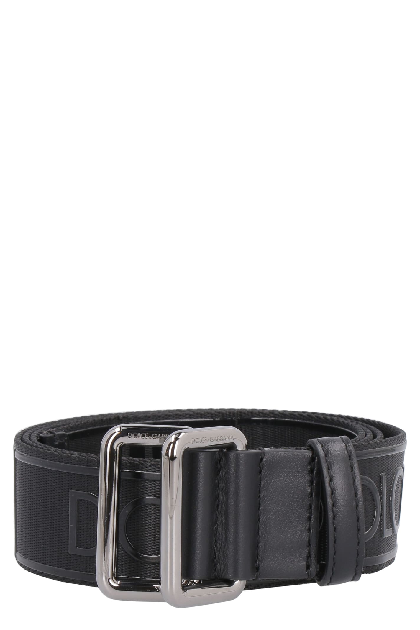 Dolce & Gabbana Adjustable Logoed Belt