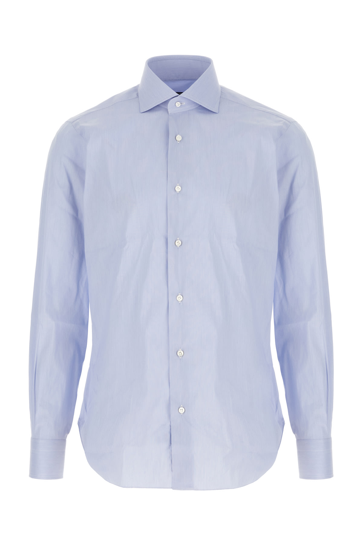 Light Blue Poplin Shirt