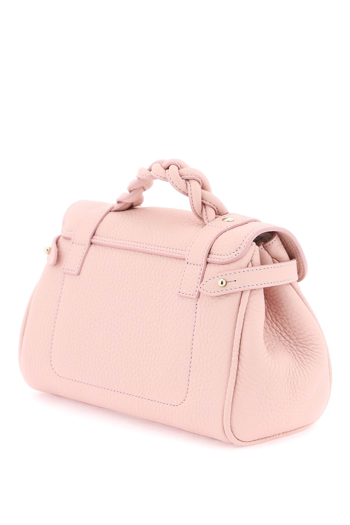 Shop Mulberry Alexa Mini Bag In Powder Rose (pink)
