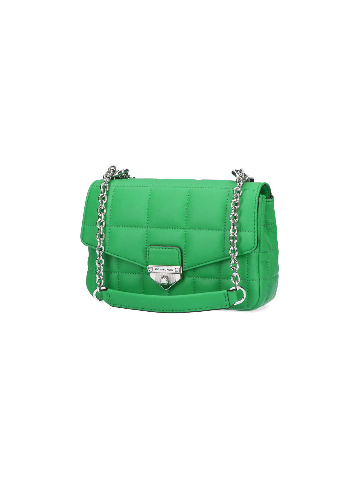 Shop Michael Kors Soho Small Shoulder Bag In Green