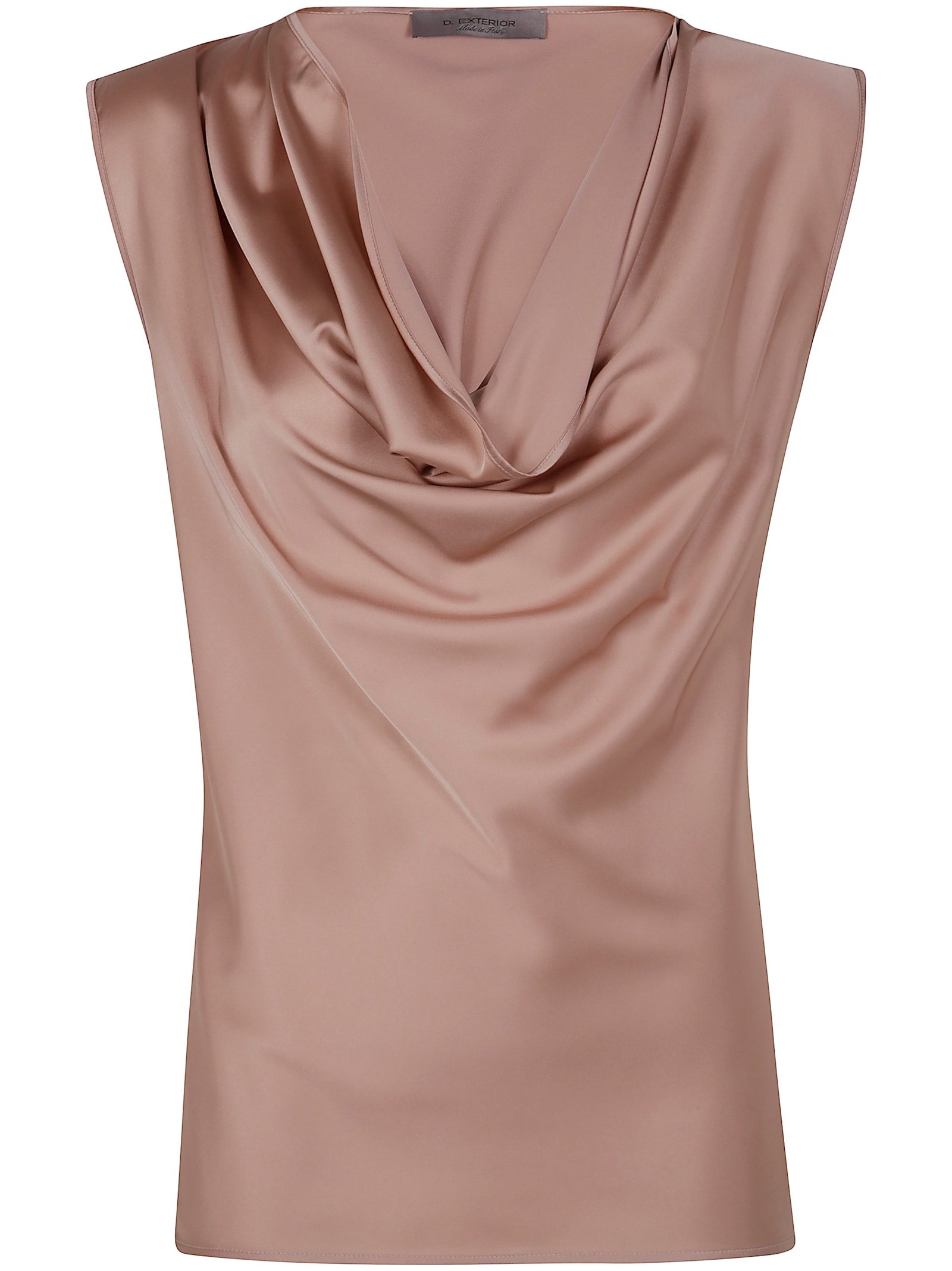 D. Exterior Satin Top