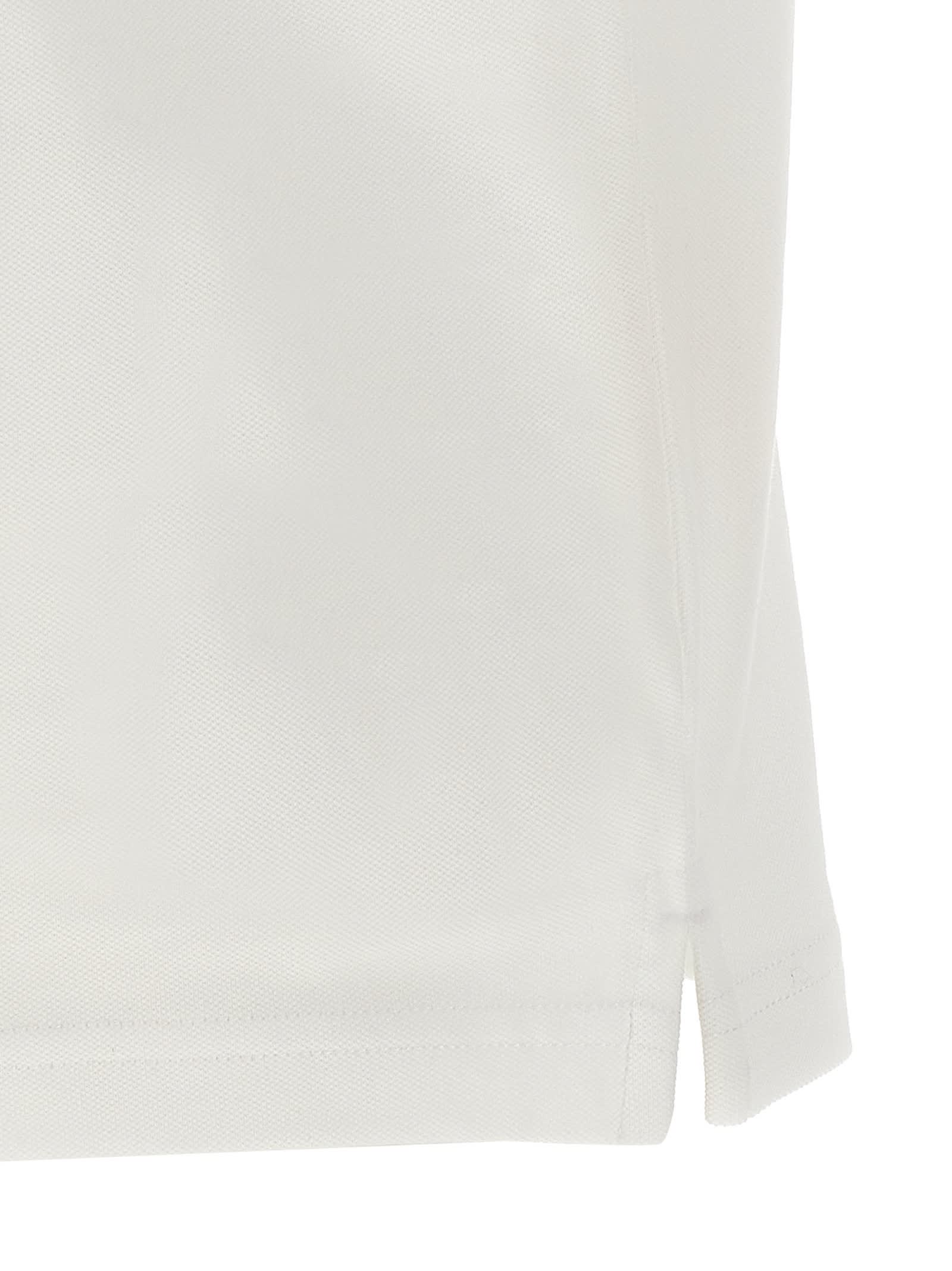 Shop Moose Knuckles Everett Polo Shirt In White