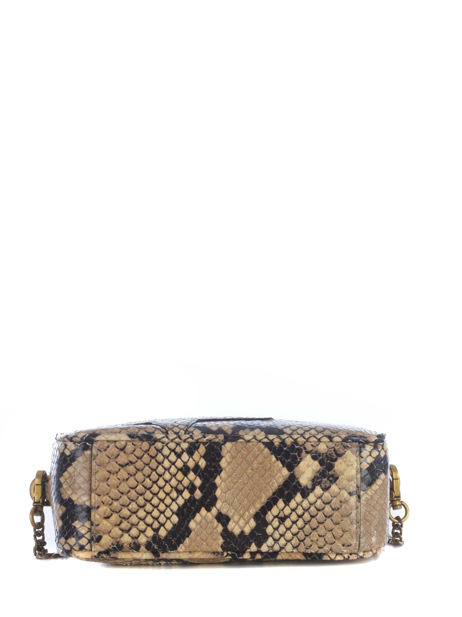 Shop Golden Goose Bag  Mini Star In Leather In Pitonato