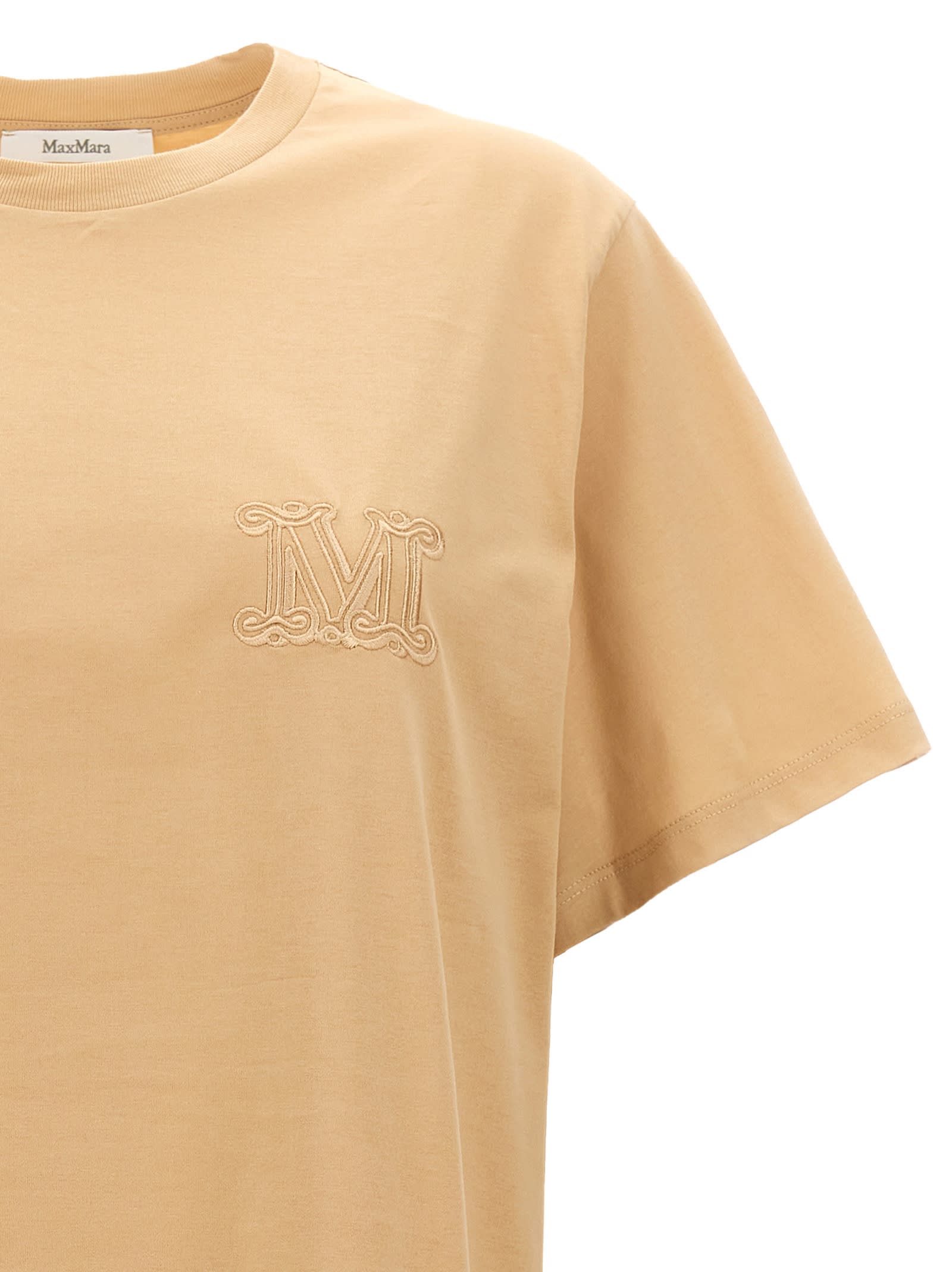 Max Mara Mango T-shirt In Neutral